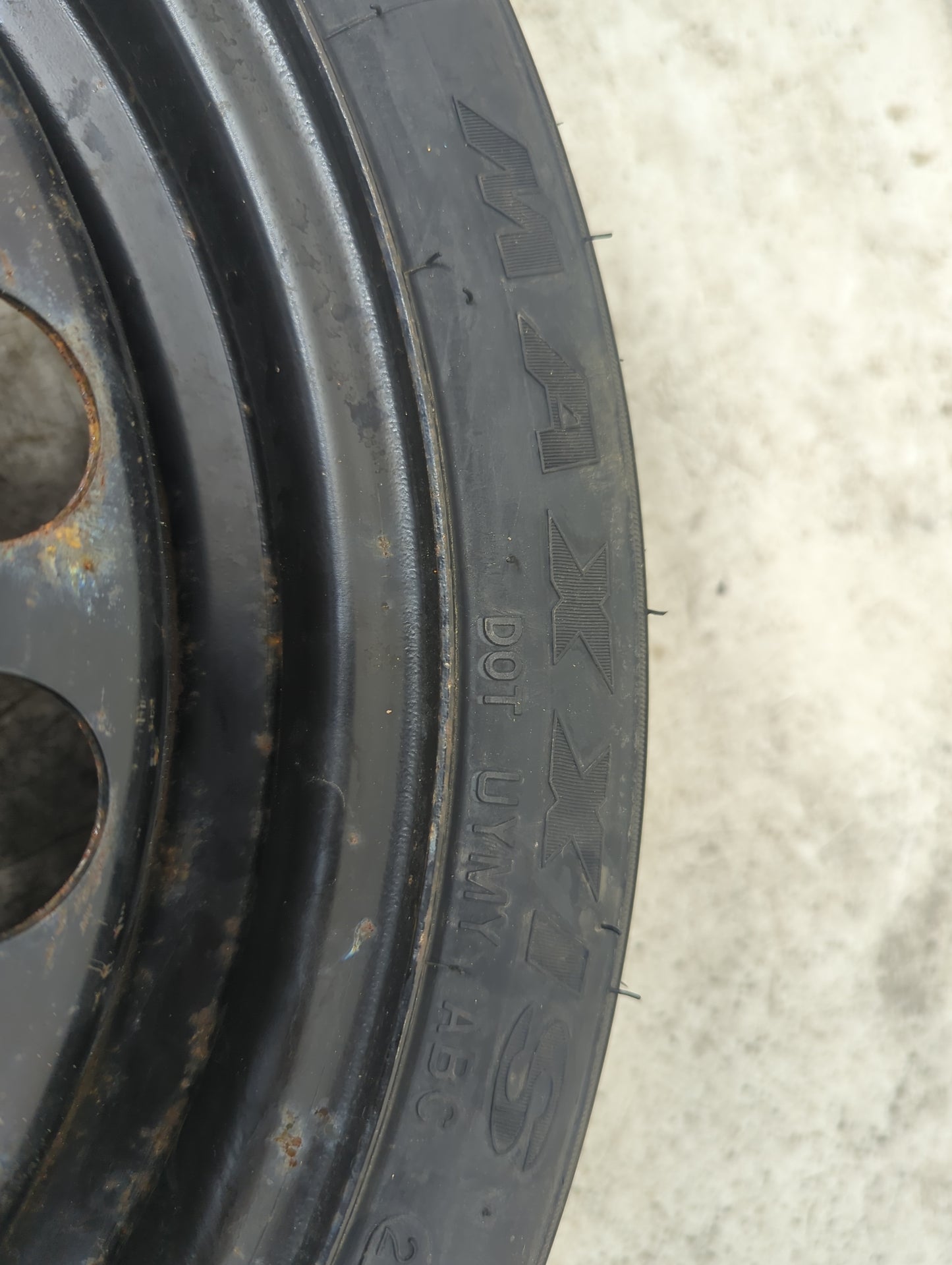 2008 Saturn Aura Spare Donut Tire Wheel Rim Oem - Oemusedautoparts1.com