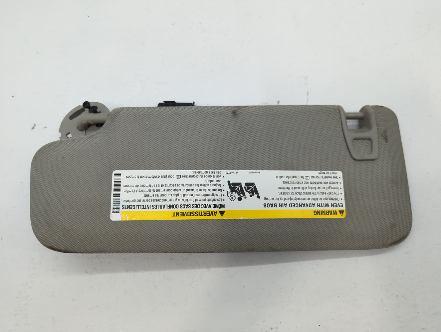 2007-2009 Saturn Aura Sun Visor Shade Replacement Passenger Right Mirror Fits Fits 2007 2008 2009 OEM Used Auto Parts - Oemu