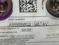 2007-2009 Saturn Aura Air Bag Driver Left Steering Wheel Mounted P/N:BA01090 16869416 Fits Fits 2007 2008 2009 OEM Used Auto