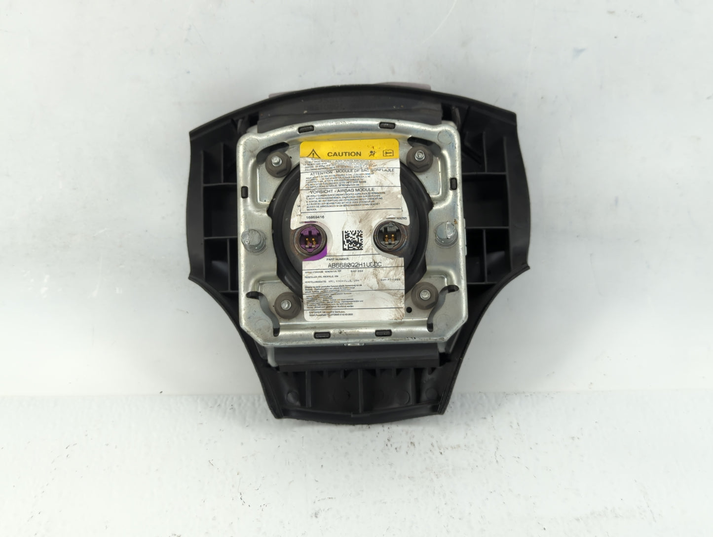 2007-2009 Saturn Aura Air Bag Driver Left Steering Wheel Mounted - Oemusedautoparts1.com