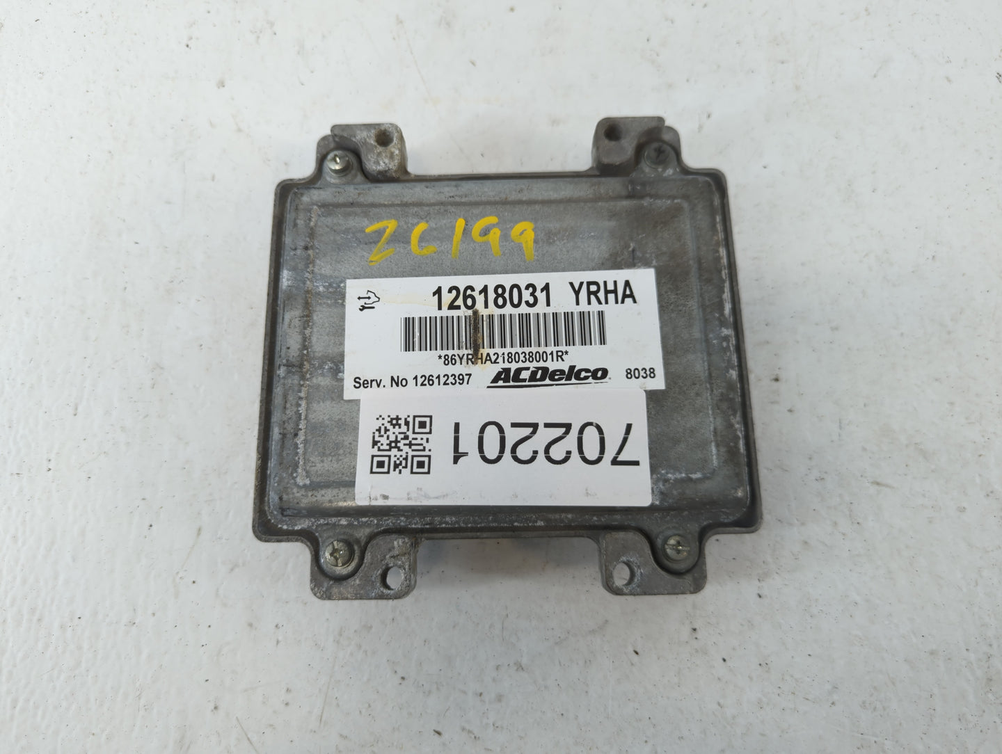 2008-2009 Saturn Aura PCM Engine Control Computer ECU ECM PCU OEM P/N:12618031 Fits Fits 2007 2008 2009 2010 2011 2012 OEM U