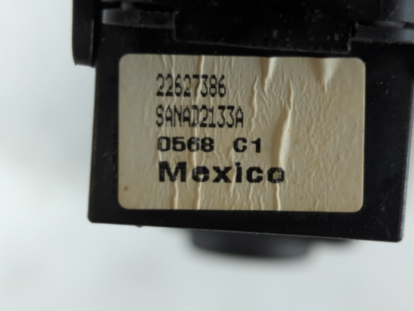 2007-2009 Saturn Aura Master Power Window Switch Replacement Driver Side Left P/N:22627386 Fits Fits 2007 2008 2009 OEM Used