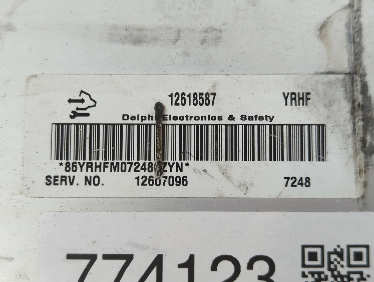 2008-2009 Saturn Aura PCM Engine Control Computer ECU ECM PCU OEM P/N:12607096 12618587 Fits Fits 2005 2006 2007 2008 2009 2