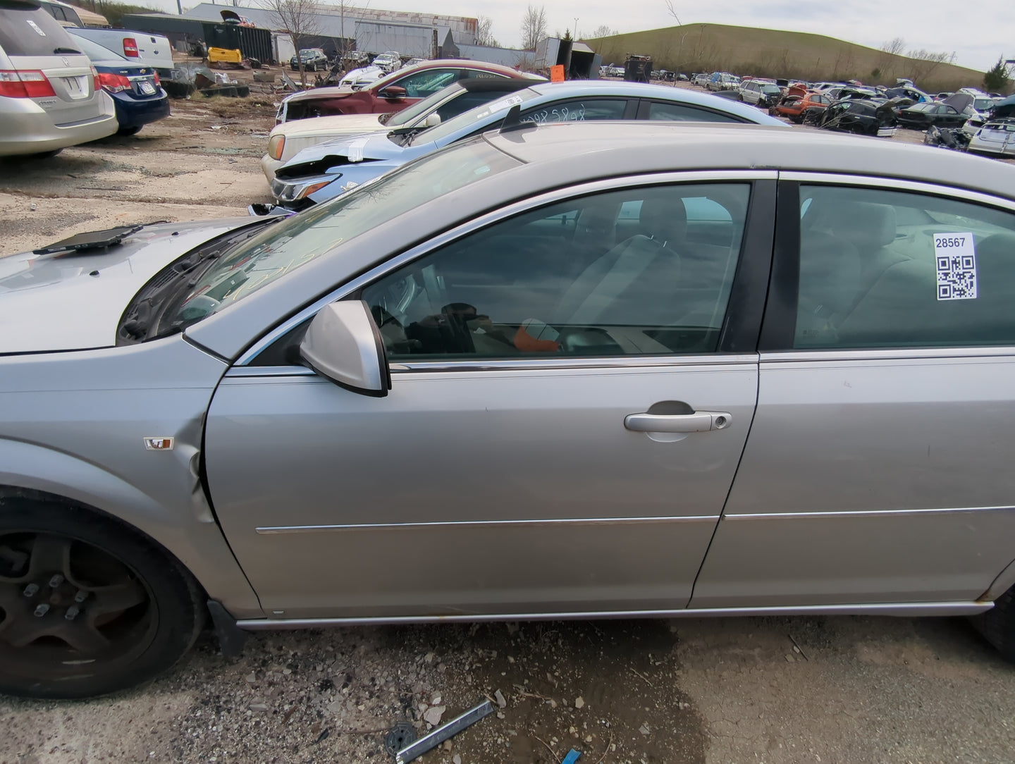 2007-2009 Saturn Aura Driver Front Door Oem - Oemusedautoparts1.com