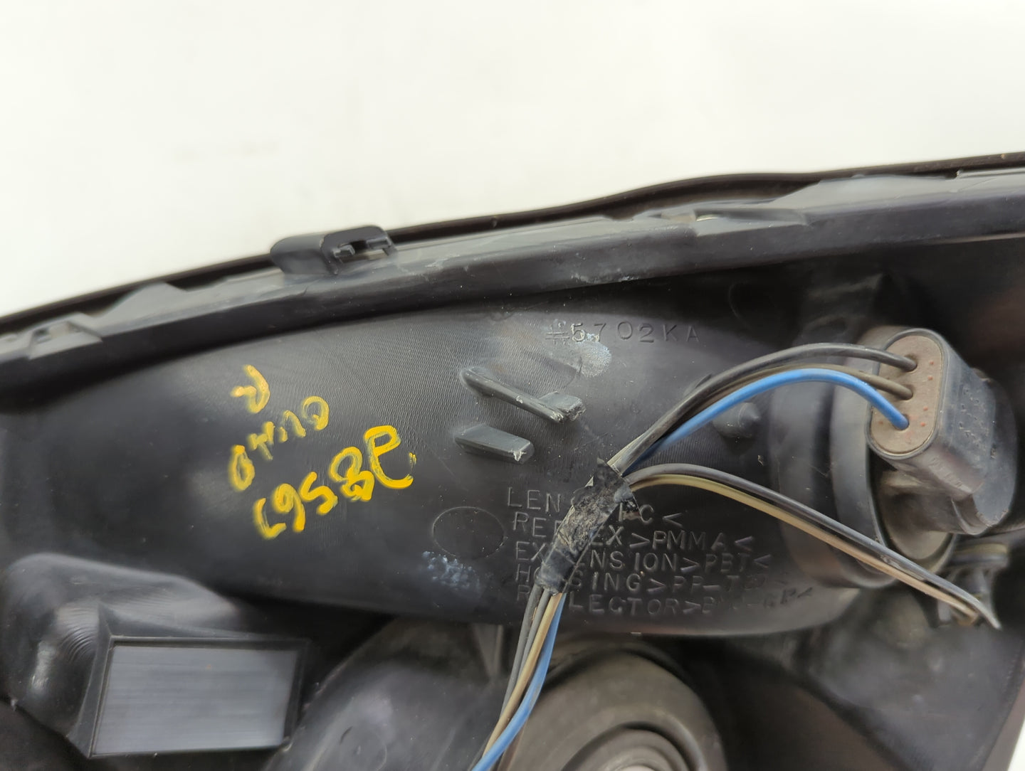 2007-2009 Saturn Aura Passenger Right Oem Head Light Headlight Lamp - Oemusedautoparts1.com