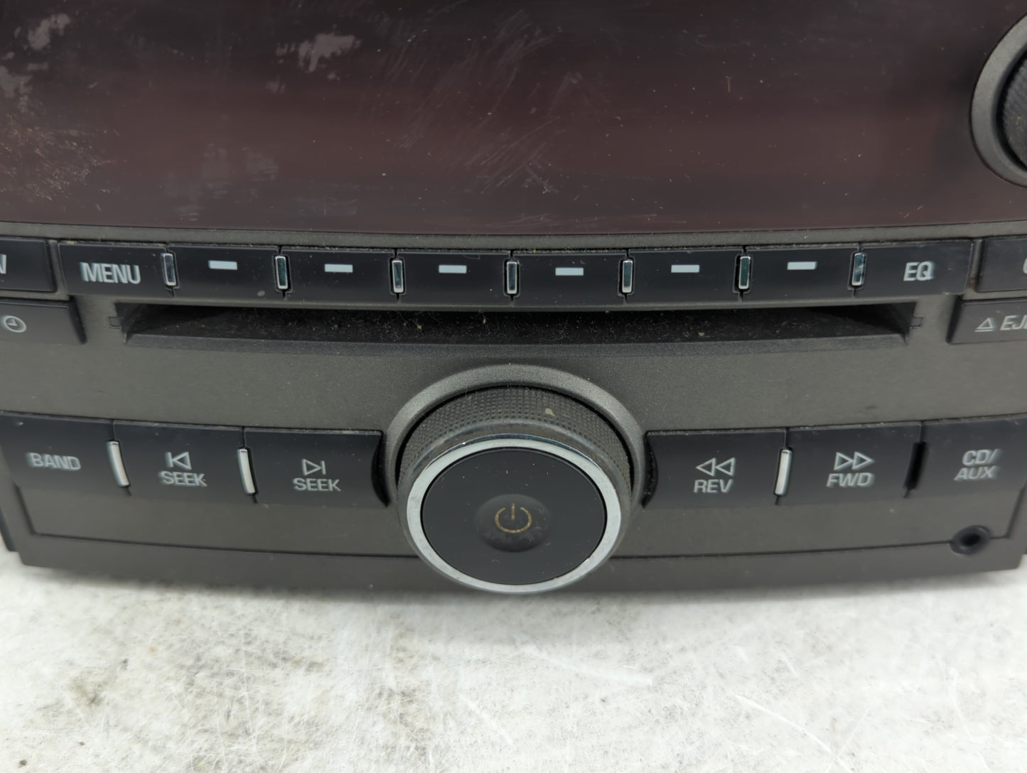 2007-2008 Saturn Aura Radio AM FM Cd Player Receiver Replacement Fits Fits 2007 2008 OEM Used Auto Parts - Oemusedautoparts1