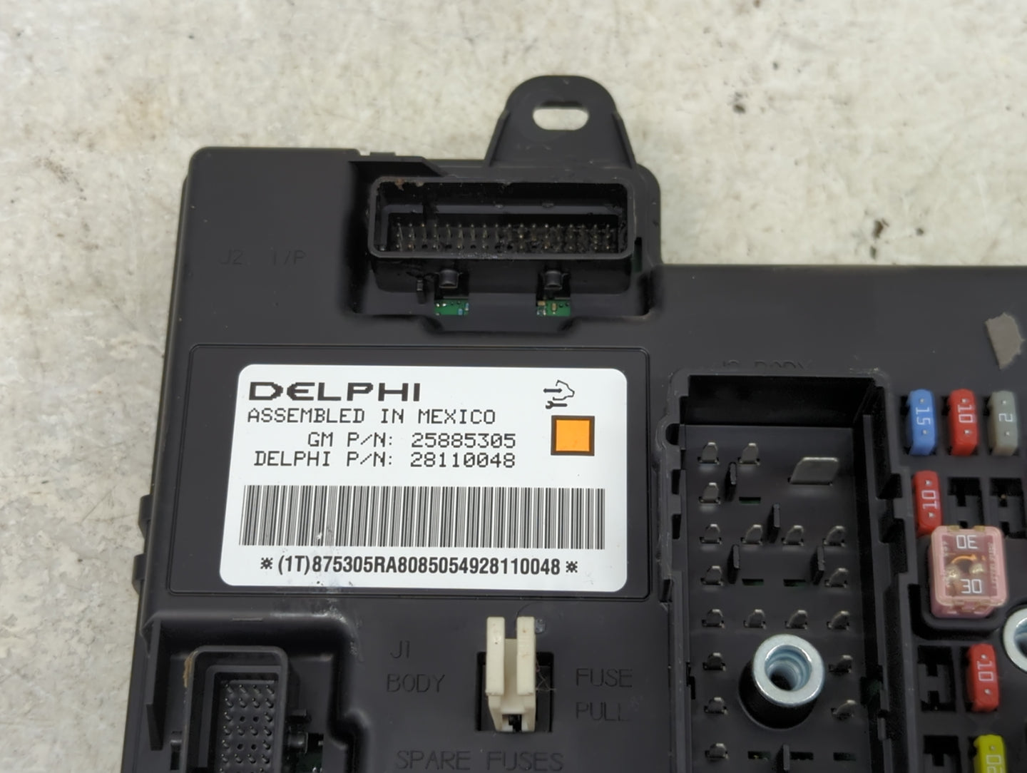 2007-2009 Saturn Aura Body Control Module Bcm Inner Cabin Fuse Box - Oemusedautoparts1.com