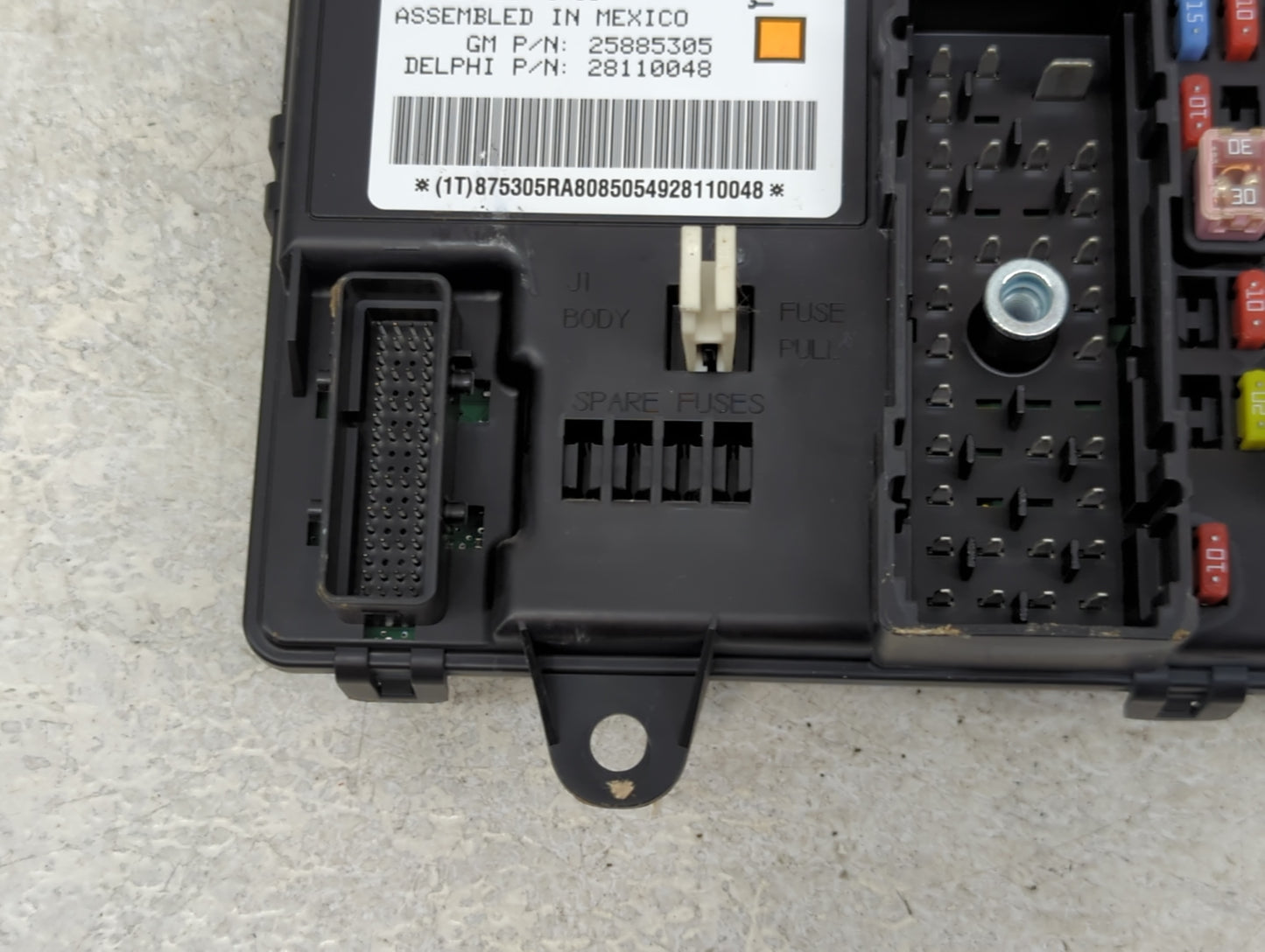 2007-2009 Saturn Aura Body Control Module Bcm Inner Cabin Fuse Box - Oemusedautoparts1.com