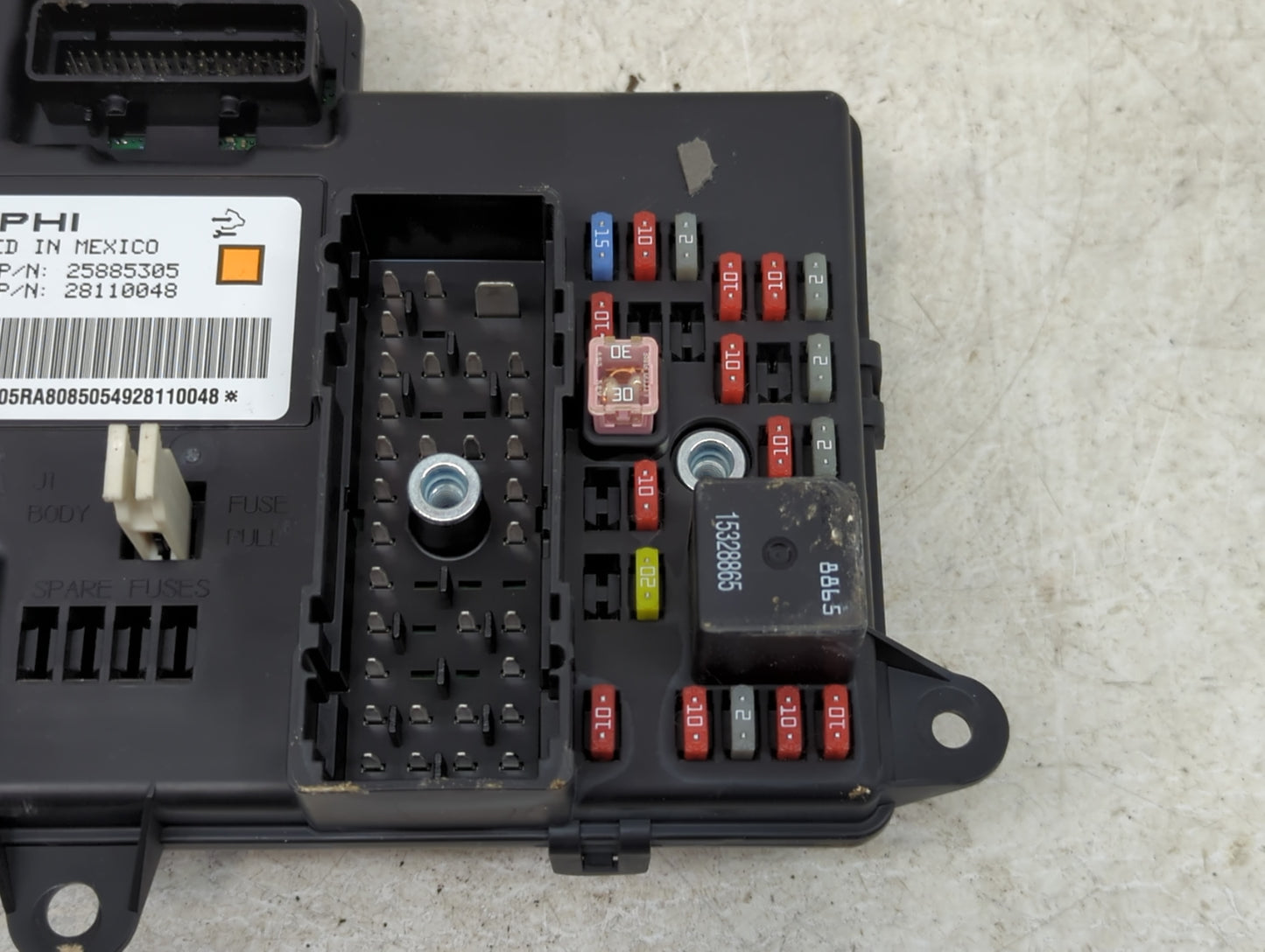 2007-2009 Saturn Aura Body Control Module Bcm Inner Cabin Fuse Box - Oemusedautoparts1.com