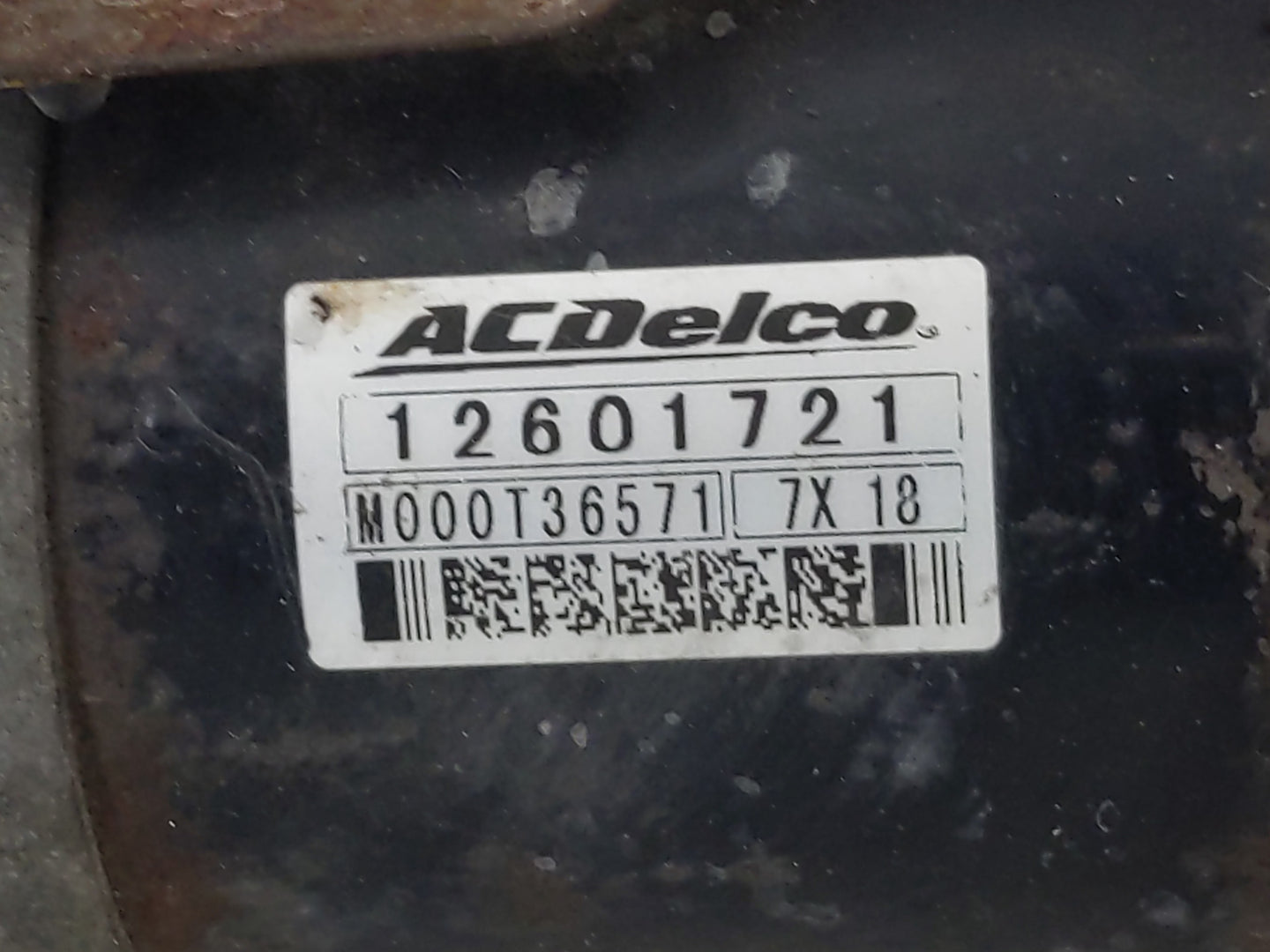 2008 Saturn Outlook Car Starter Motor Solenoid OEM P/N:12601721 Fits OEM Used Auto Parts - Oemusedautoparts1.com