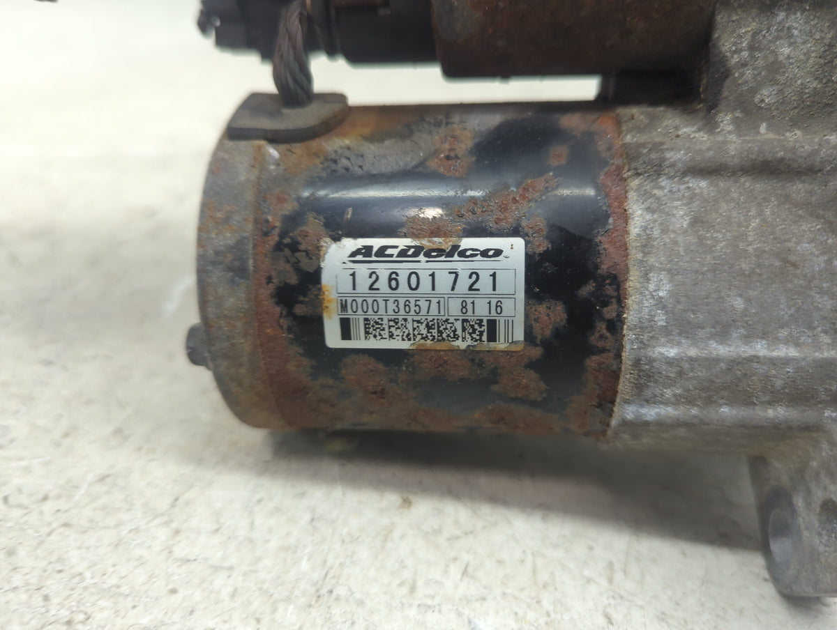 2008 Saturn Outlook Car Starter Motor Solenoid OEM P/N:12601721 Fits OEM Used Auto Parts - Oemusedautoparts1.com