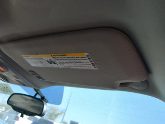 compare product 2008 Saturn Outlook Sun Visor Shade Replacement Passenger Right Mirror Fits OEM Used Auto Parts