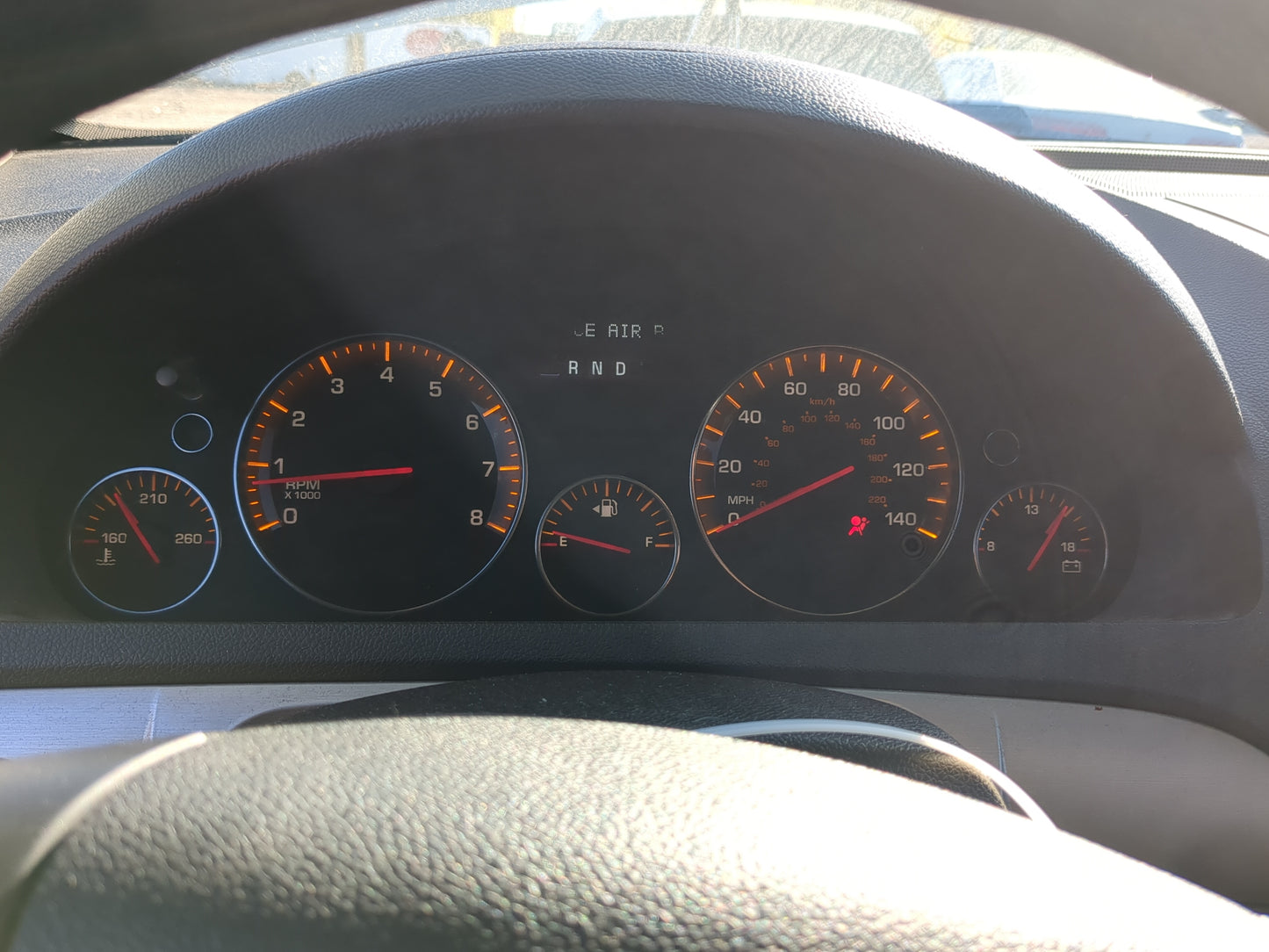 2008 Saturn Outlook Instrument Cluster Speedometer Gauges Fits OEM Used Auto Parts - Oemusedautoparts1.com