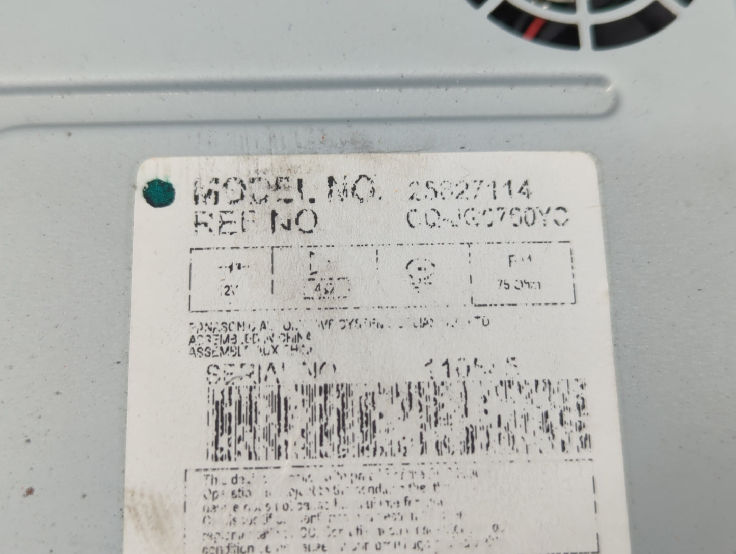 2008 Saturn Outlook Am Fm Cd Player Radio Receiver - Oemusedautoparts1.com