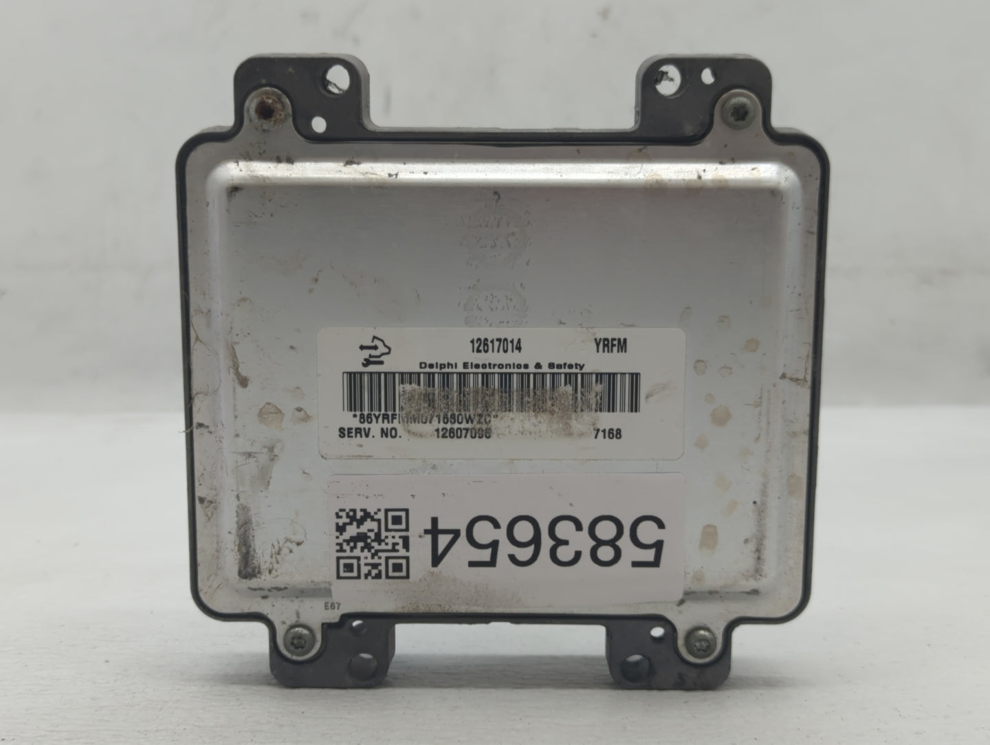 2008 Saturn Outlook PCM Engine Control Computer ECU ECM PCU OEM P/N:12617014 Fits Fits 2005 2006 2007 2009 2010 OEM Used Aut