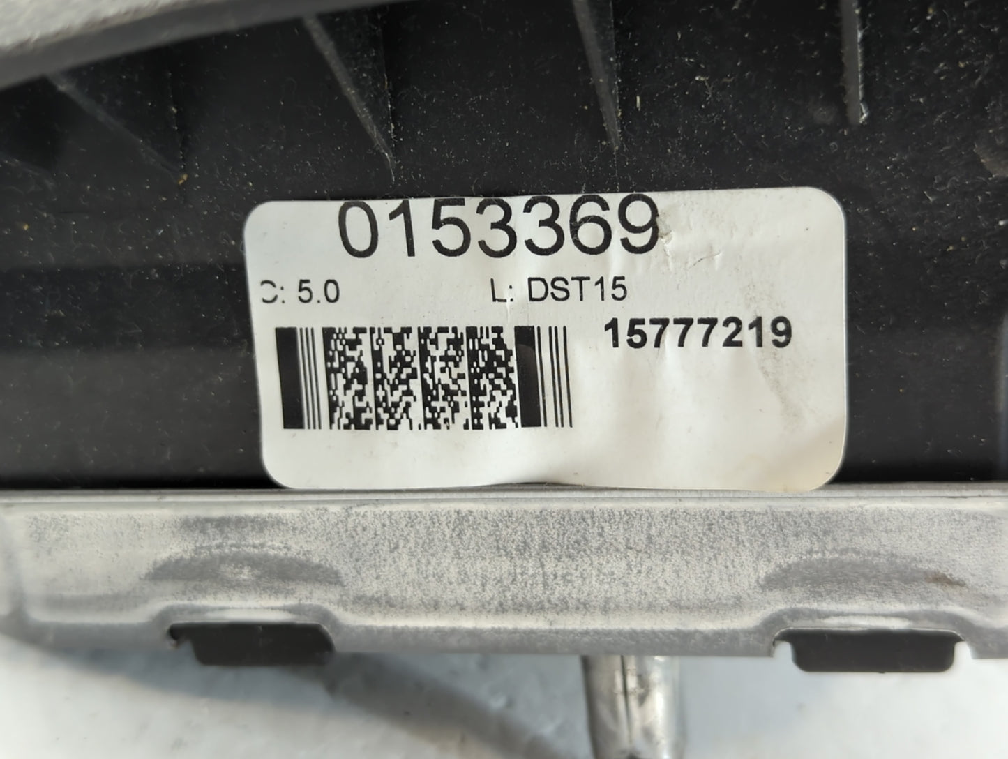 2008 Saturn Outlook Air Bag Driver Left Steering Wheel Mounted P/N:0153369 15777219 Fits OEM Used Auto Parts - Oemusedautopa