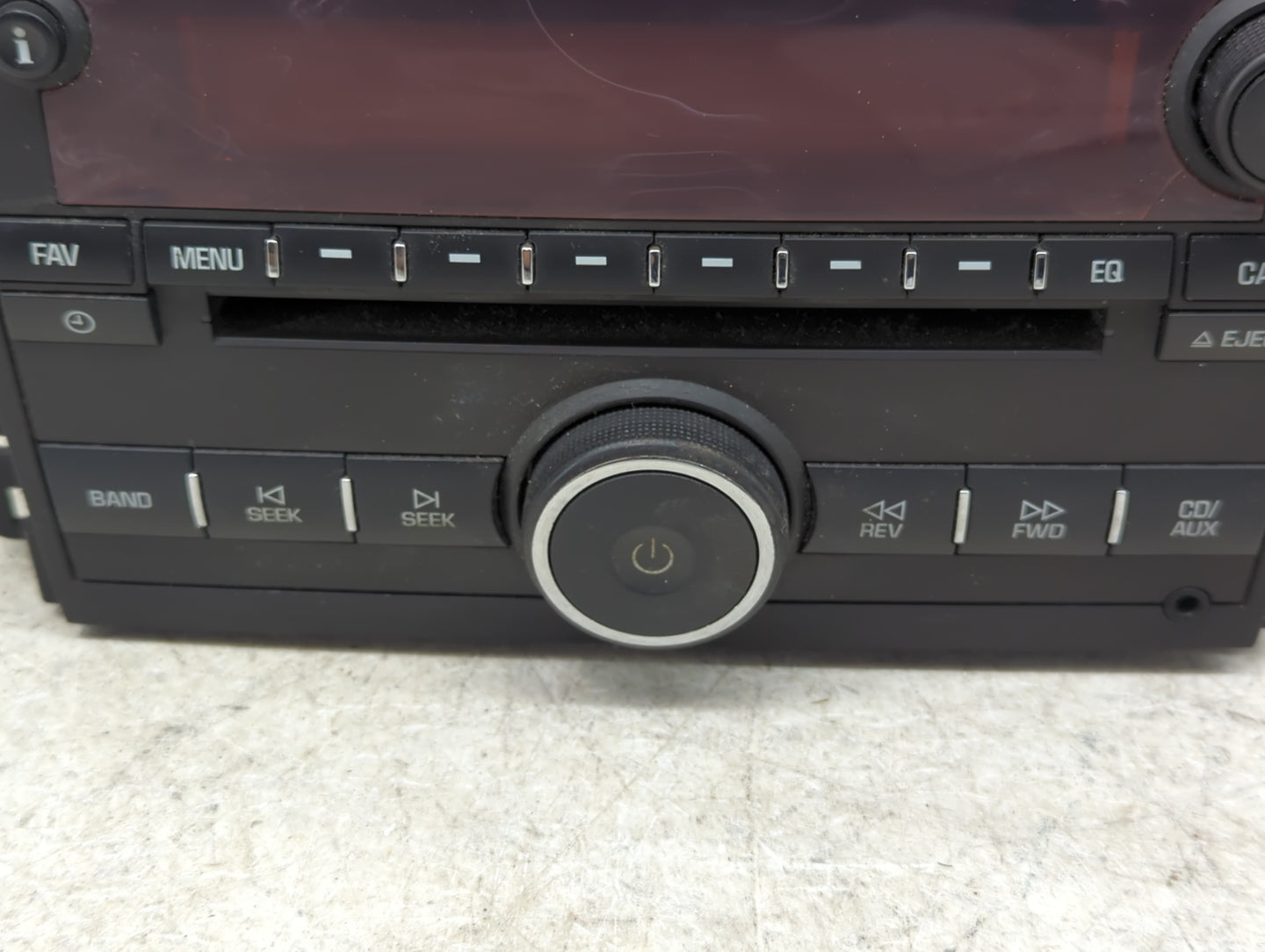 2008 Saturn Sky Radio AM FM Cd Player Receiver Replacement Fits OEM Used Auto Parts - Oemusedautoparts1.com