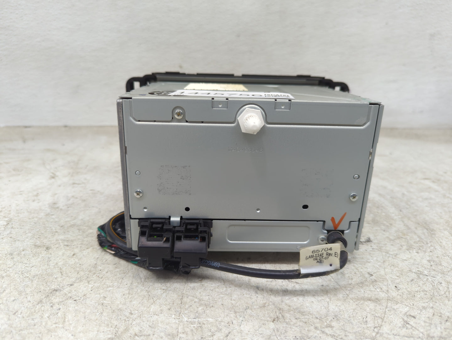 2008 Saturn Sky Radio AM FM Cd Player Receiver Replacement Fits OEM Used Auto Parts - Oemusedautoparts1.com