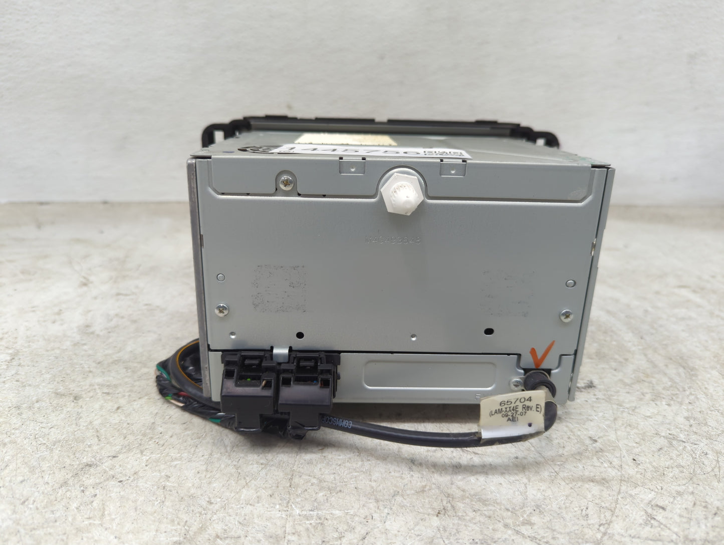 2008 Saturn Sky Radio AM FM Cd Player Receiver Replacement Fits OEM Used Auto Parts - Oemusedautoparts1.com
