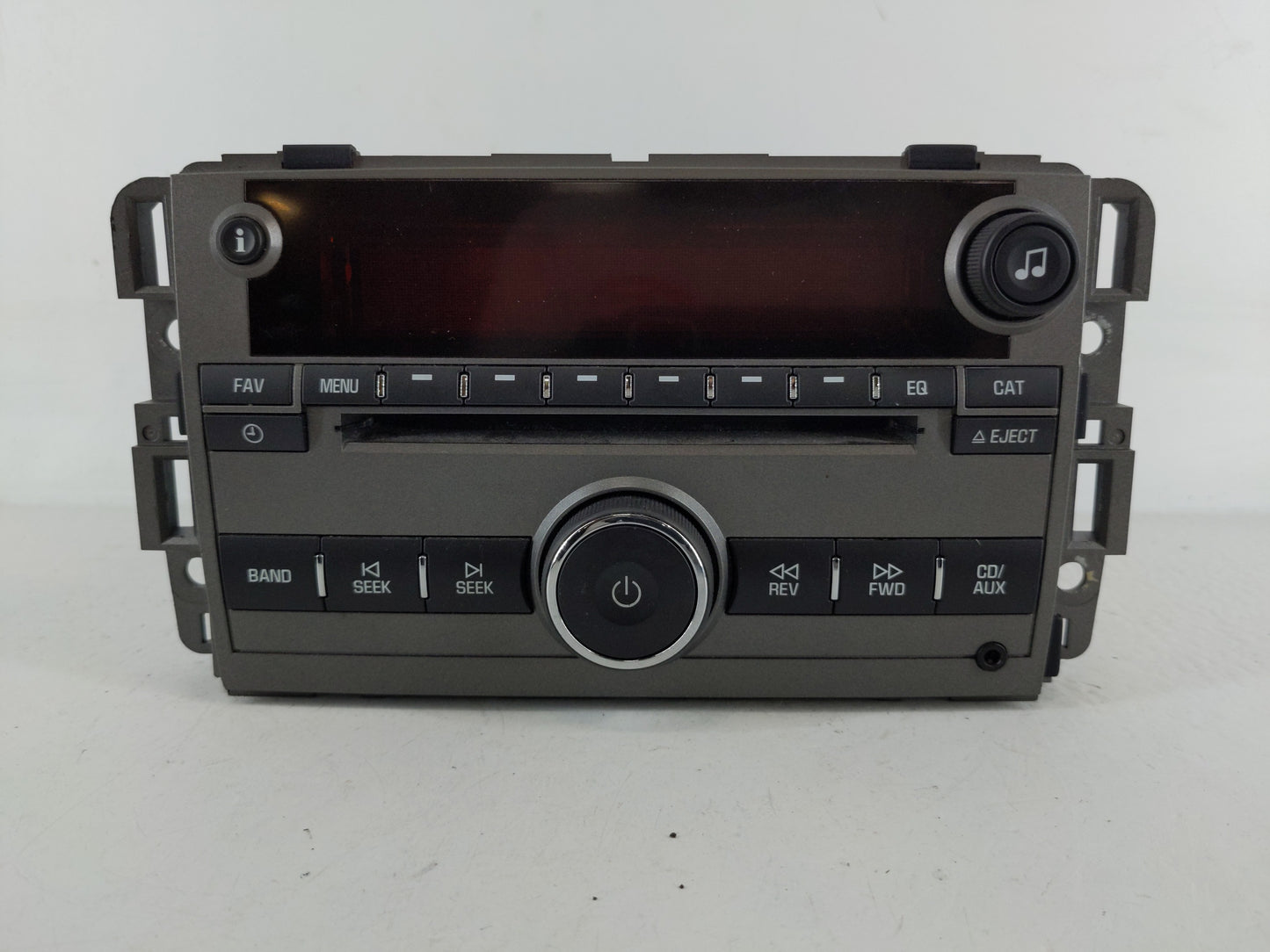 2008 Saturn Vue Radio AM FM Cd Player Receiver Replacement P/N:25956992 Fits OEM Used Auto Parts - Oemusedautoparts1.com