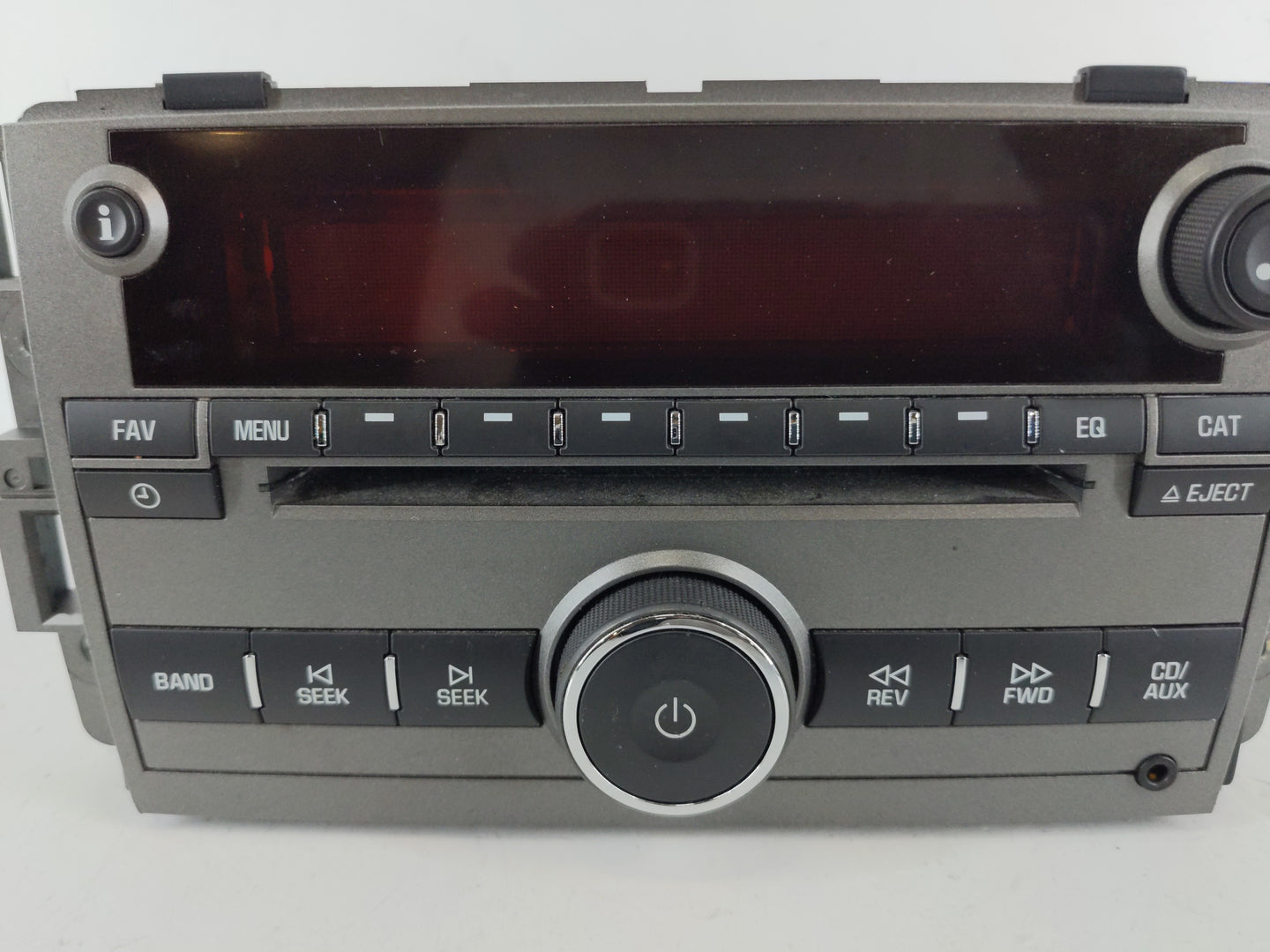 2008 Saturn Vue Radio AM FM Cd Player Receiver Replacement P/N:25956992 Fits OEM Used Auto Parts - Oemusedautoparts1.com