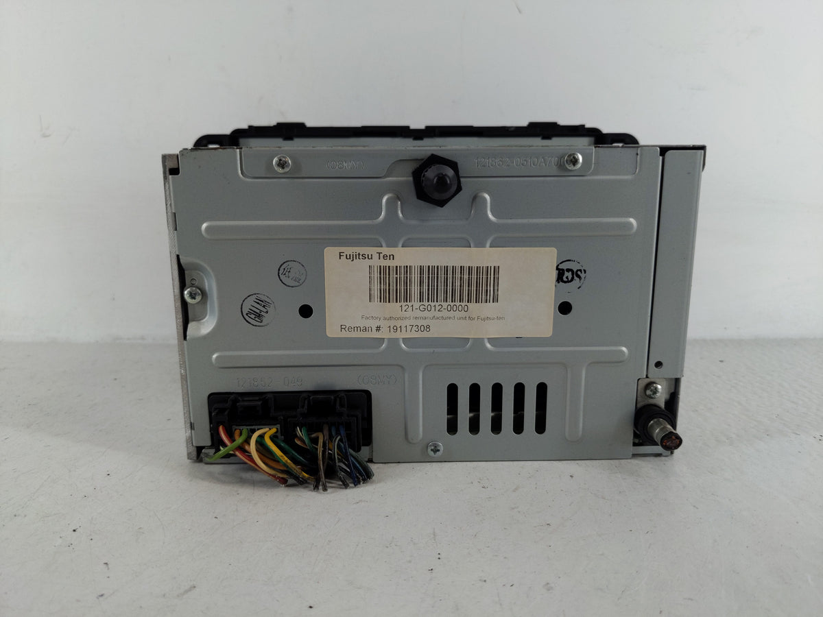 2008 Saturn Vue Radio AM FM Cd Player Receiver Replacement P/N:25956992 OEM Used Auto Parts - Oemusedautoparts1.com