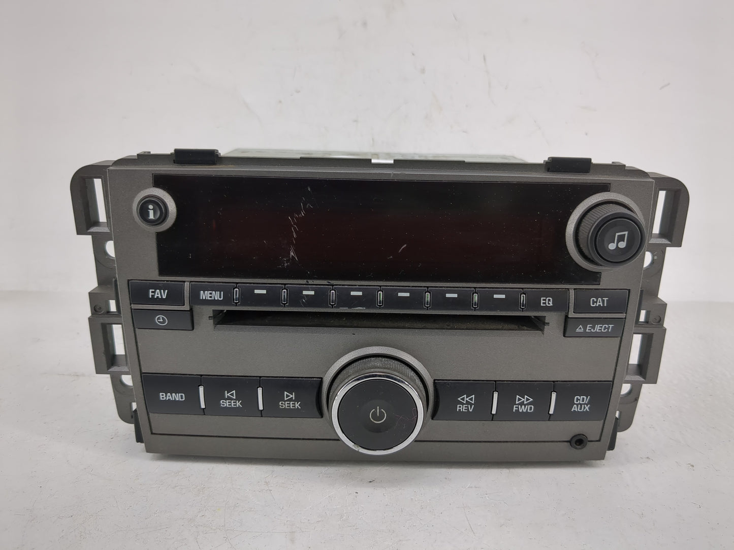 2008 Saturn Vue Radio AM FM Cd Player Receiver Replacement P/N:25866724 25956992 Fits OEM Used Auto Parts - Oemusedautoparts