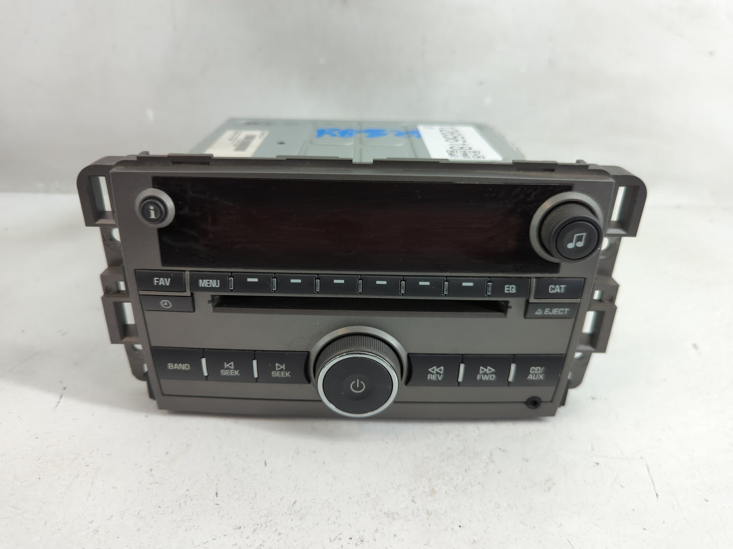 2008 Saturn Vue Radio AM FM Cd Player Receiver Replacement P/N:25866724 25956992 Fits OEM Used Auto Parts - Oemusedautoparts