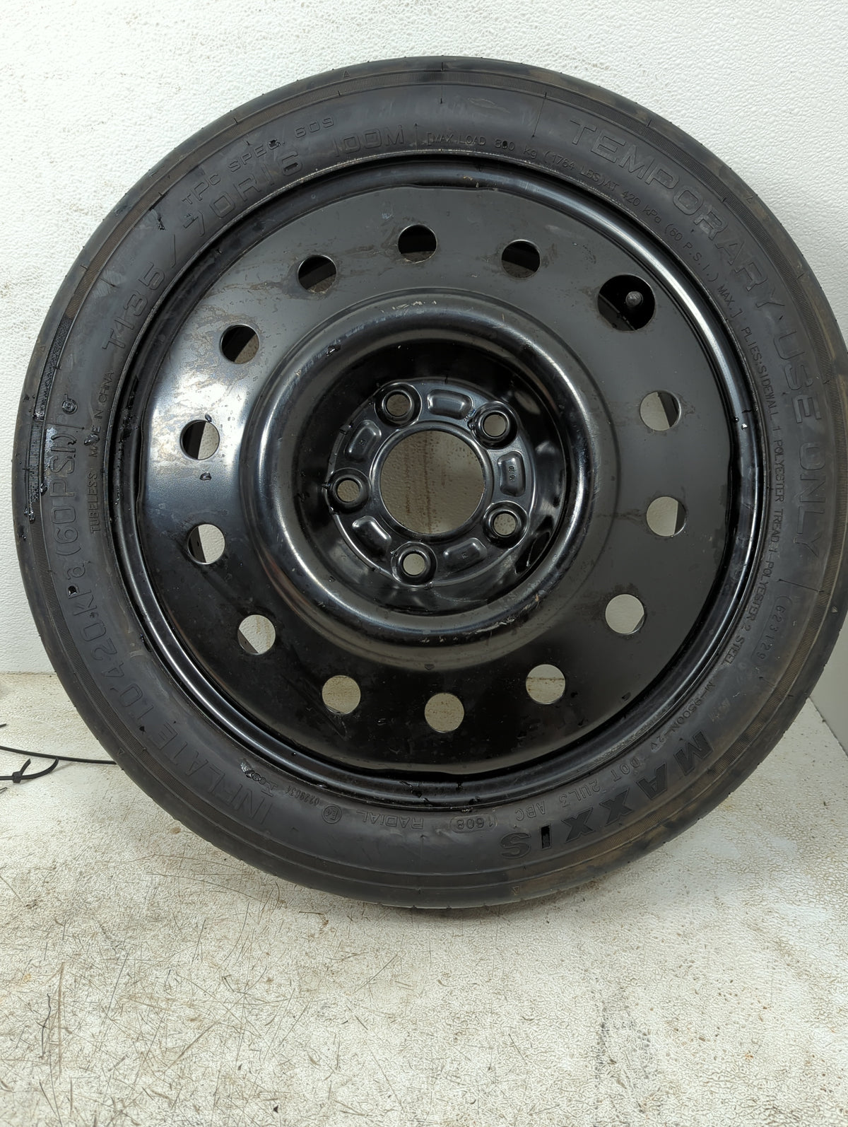 2002-2010 Saturn Vue Spare Donut Tire Wheel Rim Oem 1290604 - Oemusedautoparts1.com