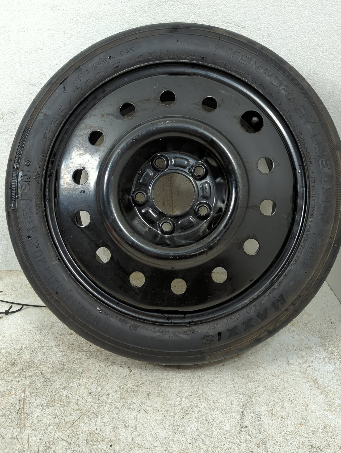 2002-2010 Saturn Vue Spare Donut Tire Wheel Rim Oem 1290604 - Oemusedautoparts1.com