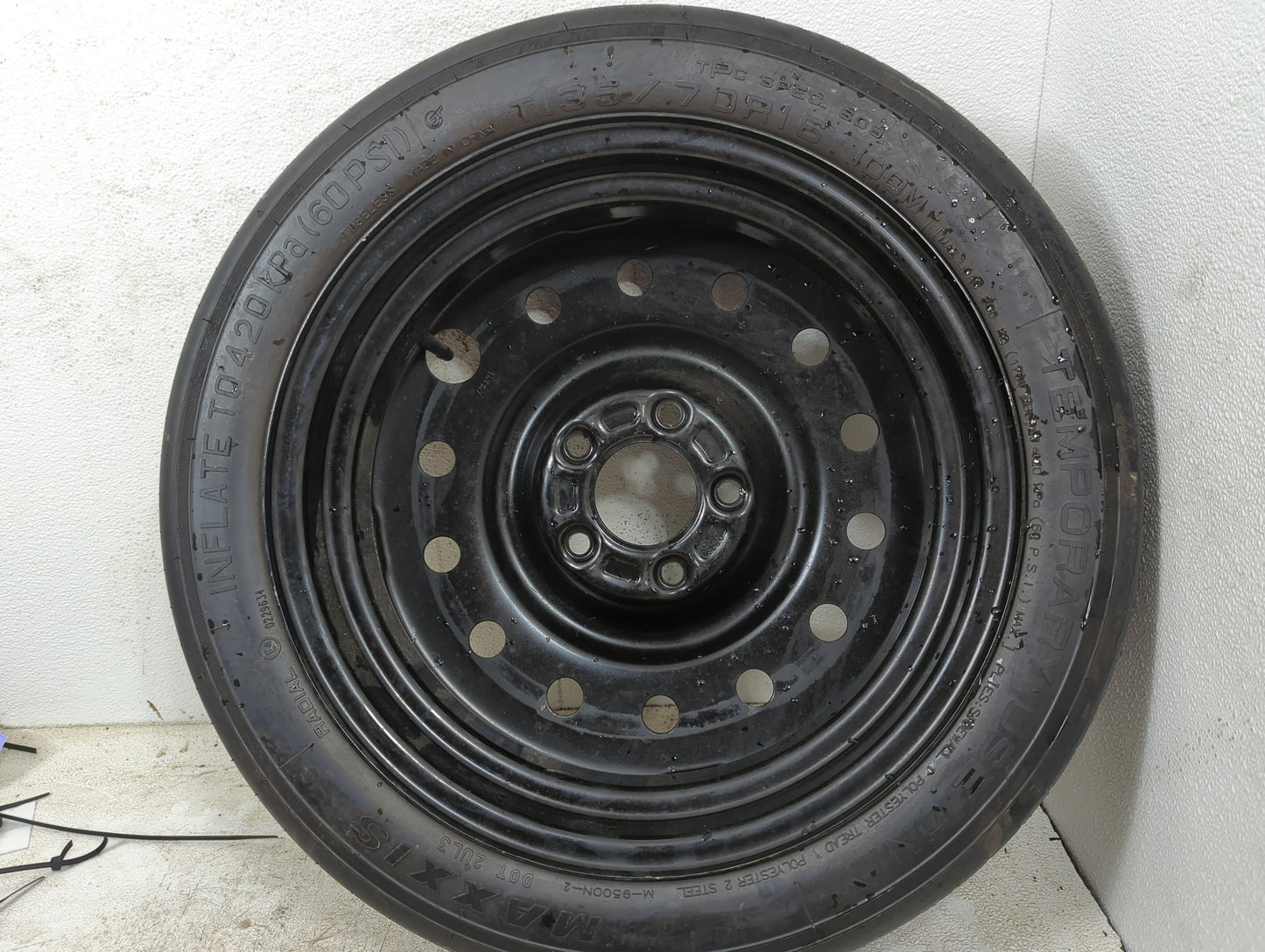 2002-2010 Saturn Vue Spare Donut Tire Wheel Rim Oem 1290604 - Oemusedautoparts1.com