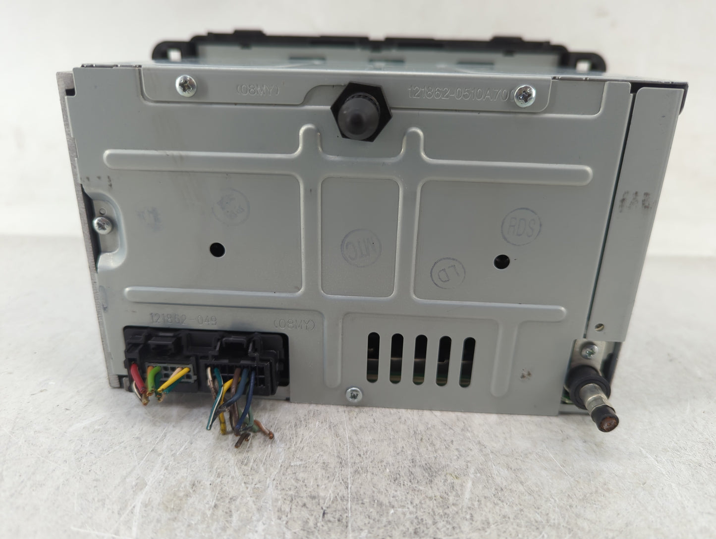 2008 Saturn Vue Radio AM FM Cd Player Receiver Replacement P/N:25956992 Fits OEM Used Auto Parts - Oemusedautoparts1.com