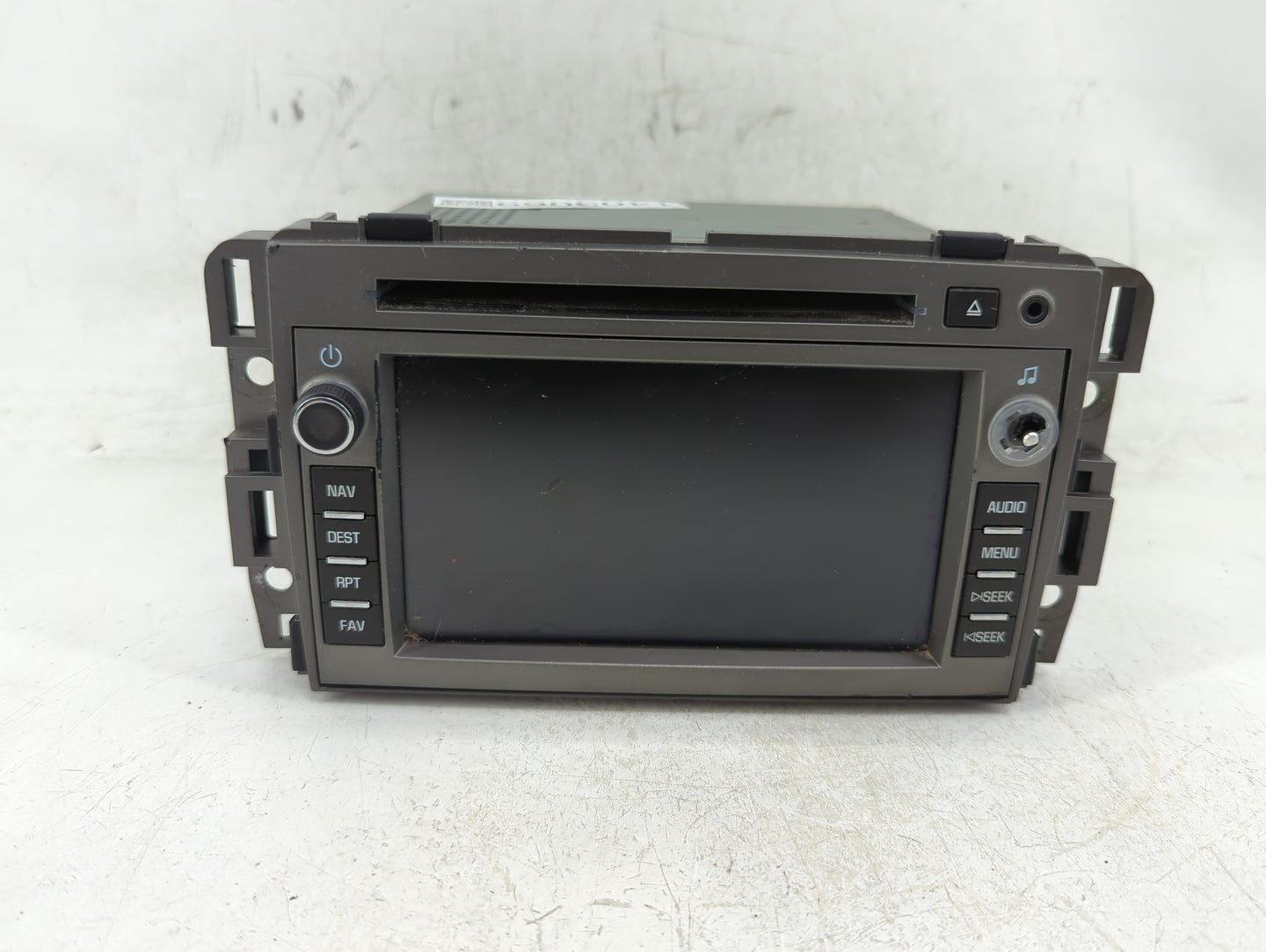 2008-2009 Saturn Vue Radio AM FM Cd Player Receiver Replacement P/N:15942546 Fits Fits 2008 2009 OEM Used Auto Parts - Oemus