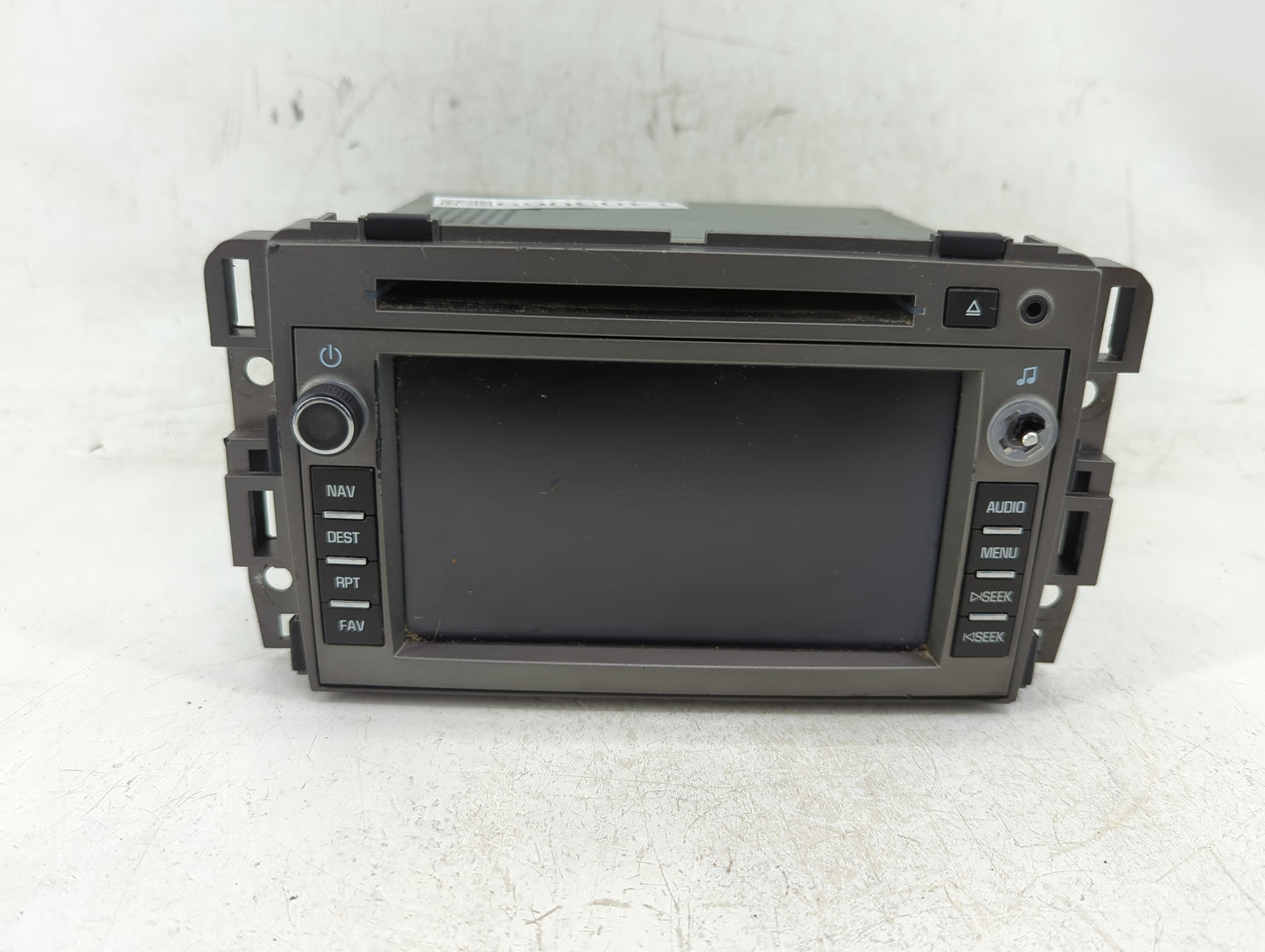 2008-2009 Saturn Vue Radio AM FM Cd Player Receiver Replacement P/N:15942546 Fits Fits 2008 2009 OEM Used Auto Parts - Oemus