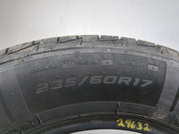 Used Tire 235/60R17 MASTERCRAFT COURSER QUEST 102H - Tread Depth 8/32 - Oemusedautoparts1.com