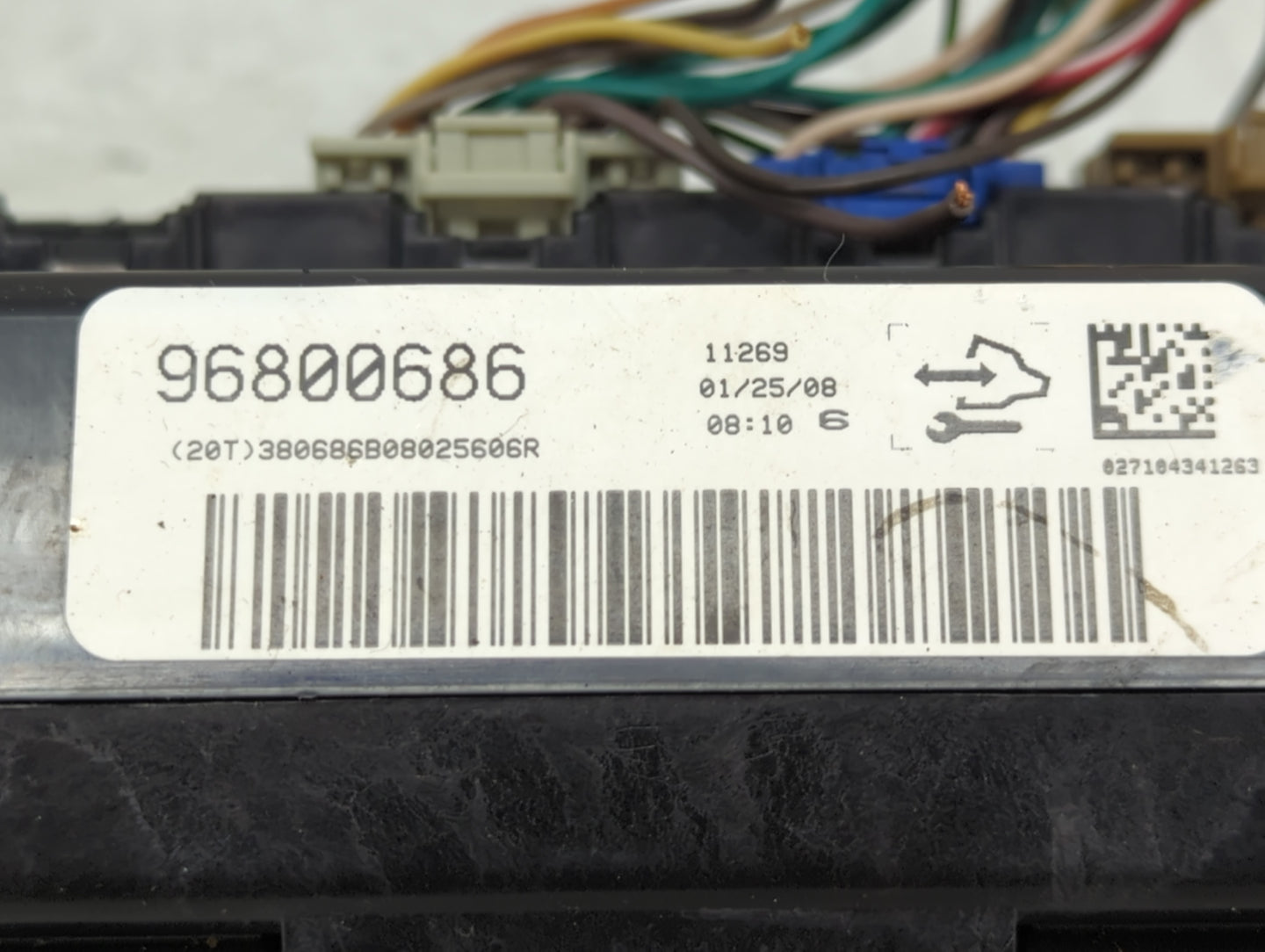 2008 Saturn Vue Climate Control Module Temperature AC/Heater Replacement P/N:96800686 Fits OEM Used Auto Parts - Oemusedauto