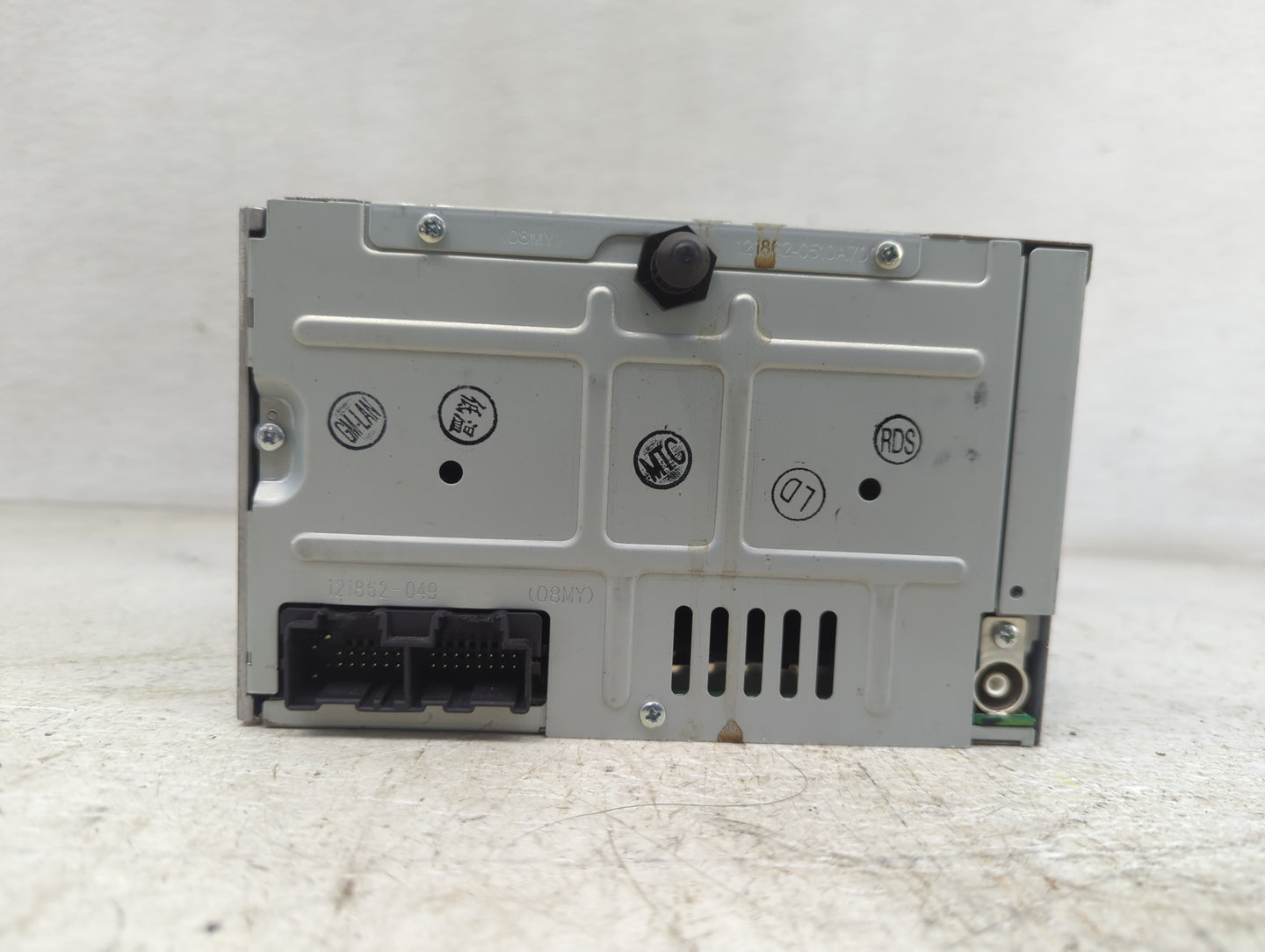 2008 Saturn Vue Radio AM FM Cd Player Receiver Replacement P/N:25956992 122000-9630F101 Fits OEM Used Auto Parts - Oemusedau