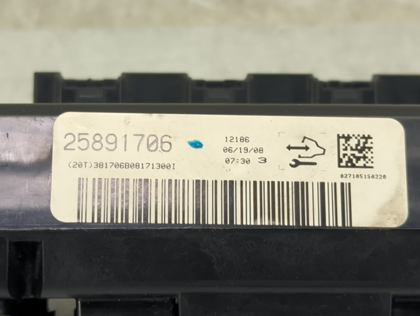 2008-2010 Saturn Vue Climate Control Module Temperature AC/Heater Replacement P/N:25891706 Fits Fits 2008 2009 2010 OEM Used
