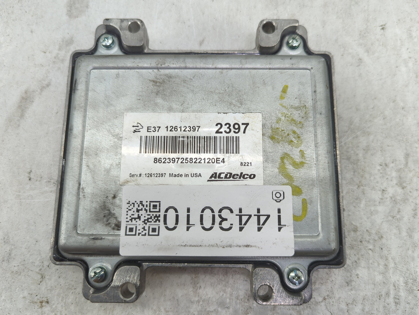 2008-2010 Saturn Vue PCM Engine Control Computer ECU ECM PCU OEM P/N:12612397 E37 Fits Fits 2007 2008 2009 2010 2011 2012 OE