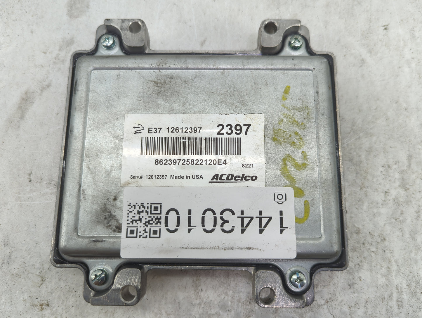 2008-2010 Saturn Vue PCM Engine Control Computer ECU ECM PCU OEM P/N:12612397 E37 Fits Fits 2007 2008 2009 2010 2011 2012 OE