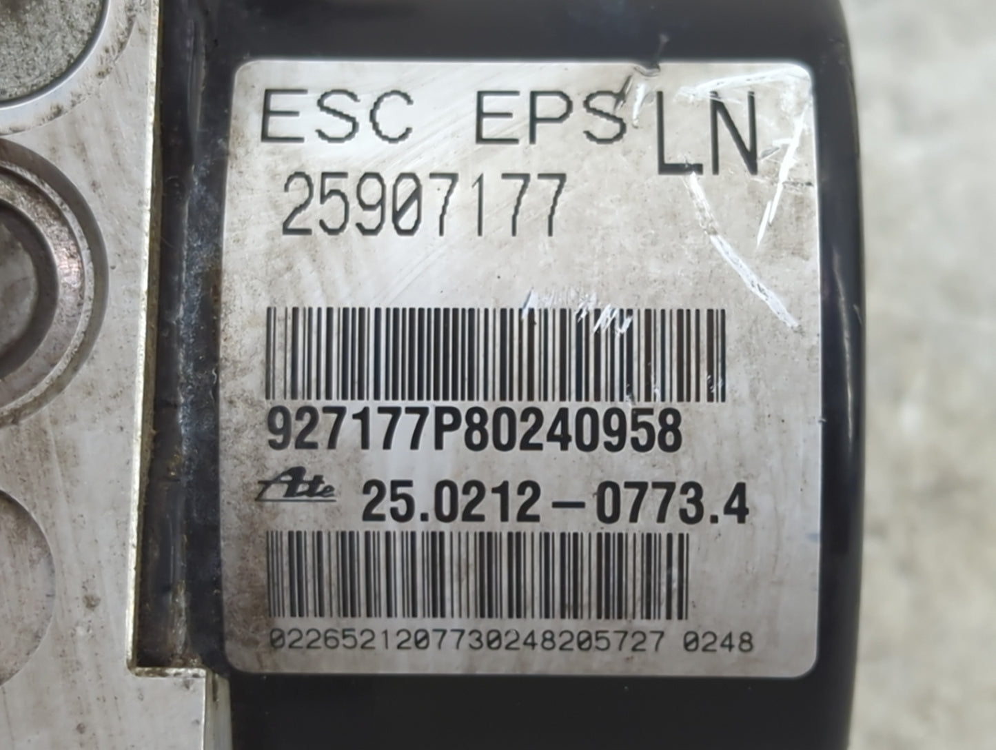 2008 Saturn Vue ABS Pump Control Module Replacement P/N:25907177 25.0212-0773.4, 927177P80240958, 00.0405-736C.1 Fits OEM Us