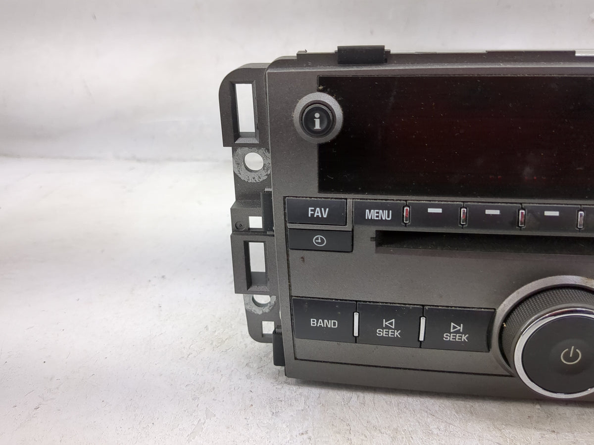 2008 Saturn Vue Radio AM FM Cd Player Receiver Replacement P/N:25866724 122000-96302101 Fits OEM Used Auto Parts - Oemusedau