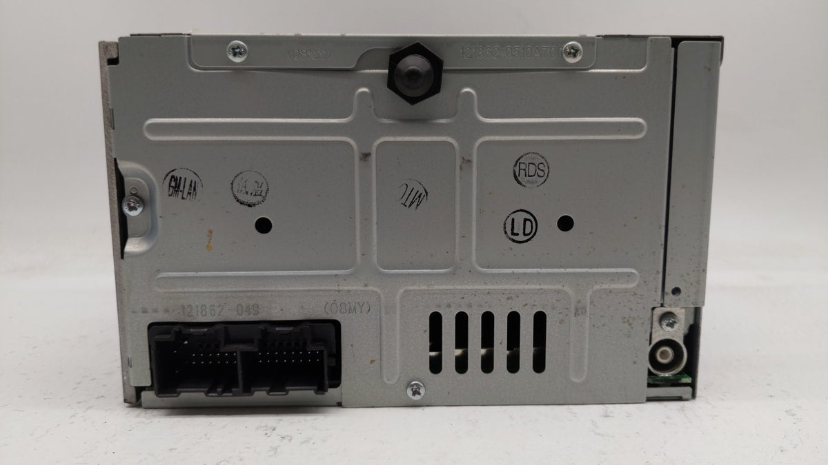 2008 Saturn Vue Radio AM FM Cd Player Receiver Replacement P/N:25956992 25866724, 25875839 OEM Used Auto Parts - Oemusedauto