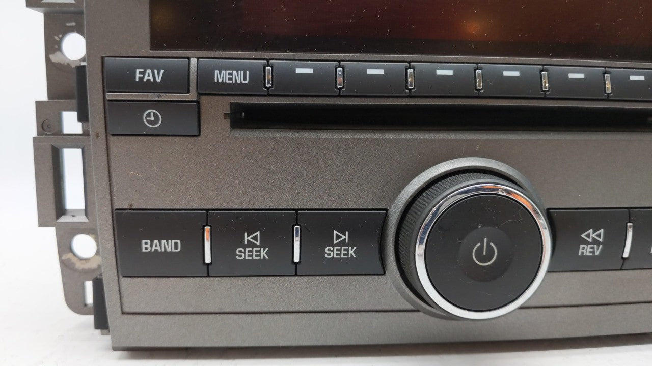 2008 Saturn Vue Radio AM FM Cd Player Receiver Replacement P/N:25866724 25956992, 25875839 Fits OEM Used Auto Parts - Oemuse