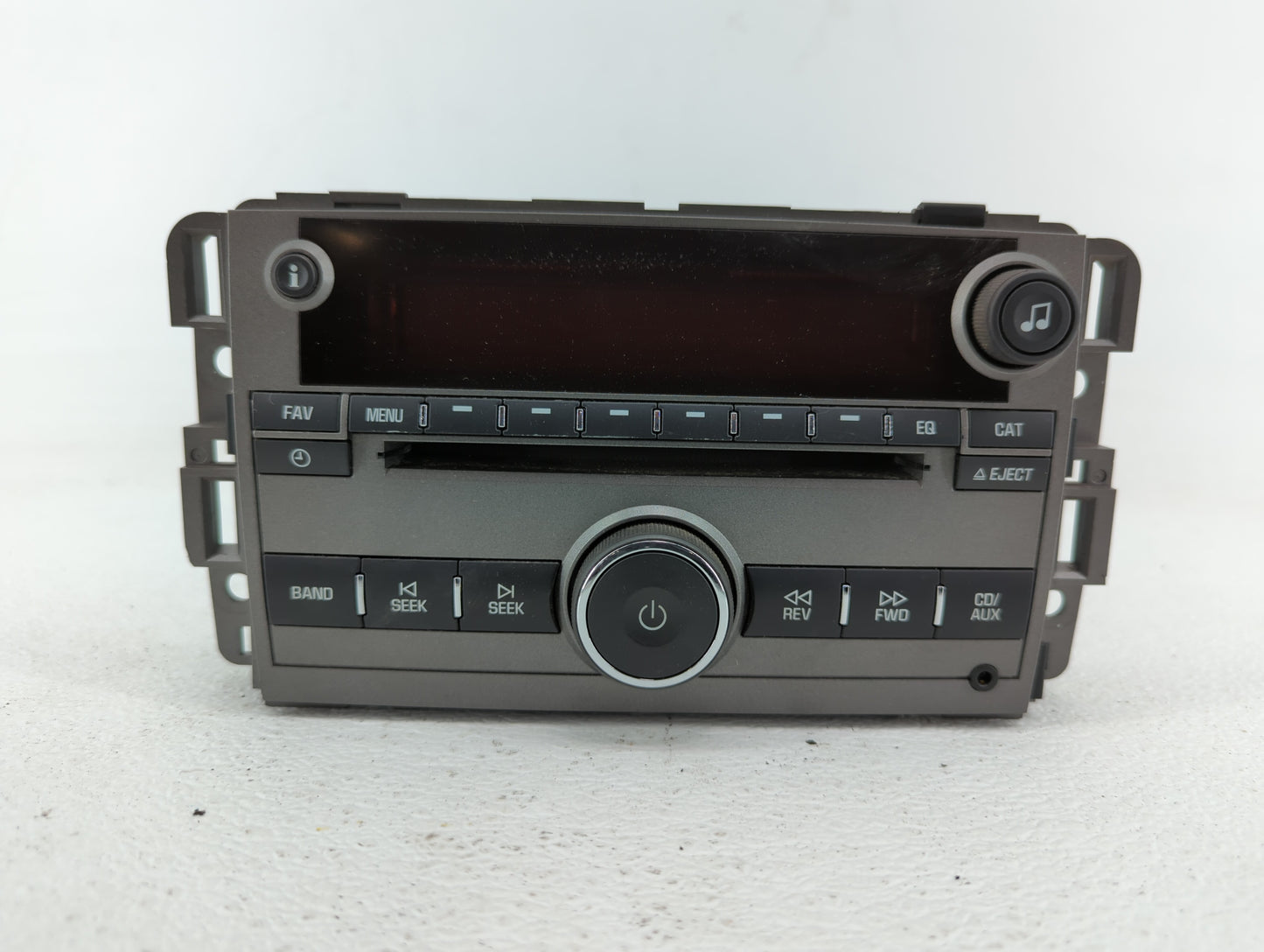 2008 Saturn Vue Radio AM FM Cd Player Receiver Replacement P/N:20790697 25866724, 25956992, 25875839 Fits OEM Used Auto Part