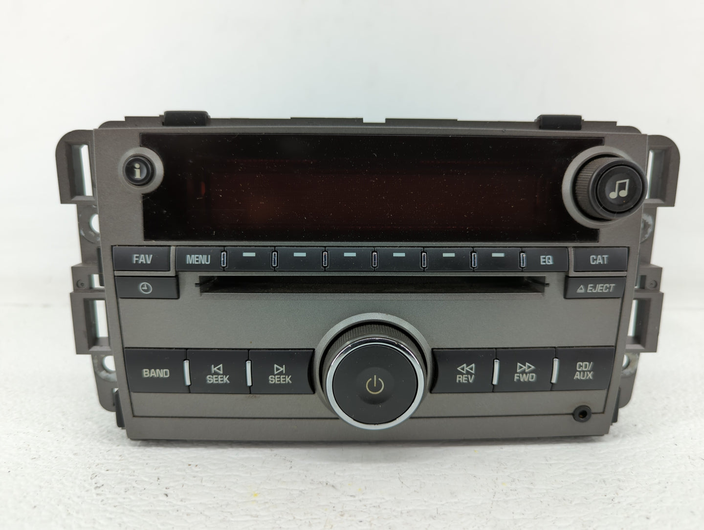 2008 Saturn Vue Radio AM FM Cd Player Receiver Replacement P/N:20790697 25866724, 25956992, 25875839 Fits OEM Used Auto Part