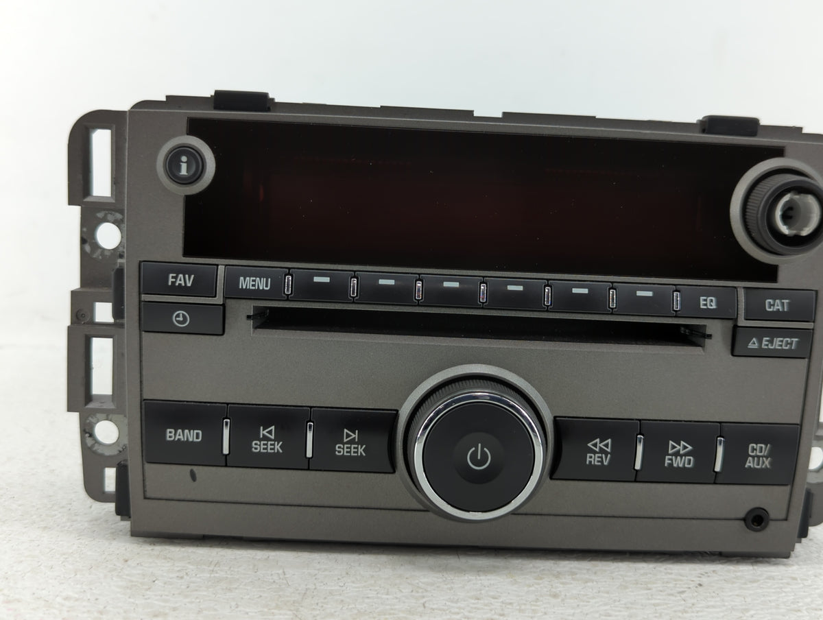 2008-2008 Saturn Vue Am Fm Cd Player Radio Receiver 424931 - Oemusedautoparts1.com