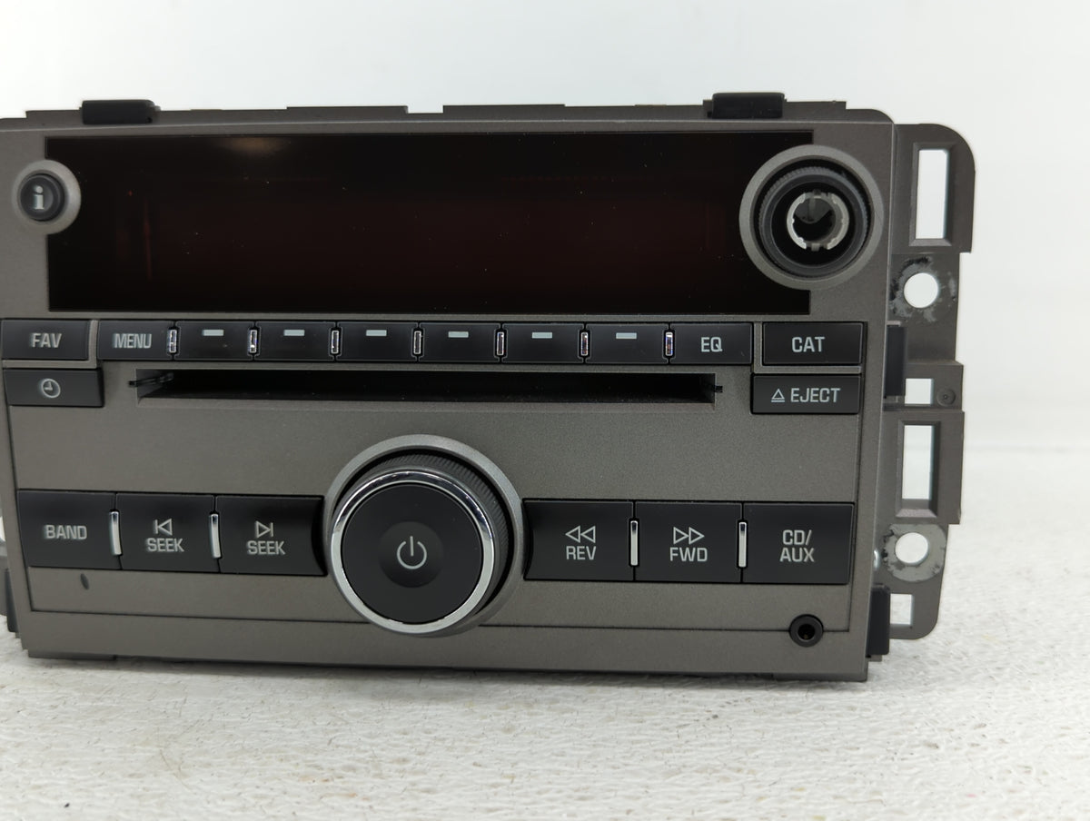 2008-2008 Saturn Vue Am Fm Cd Player Radio Receiver 424931 - Oemusedautoparts1.com