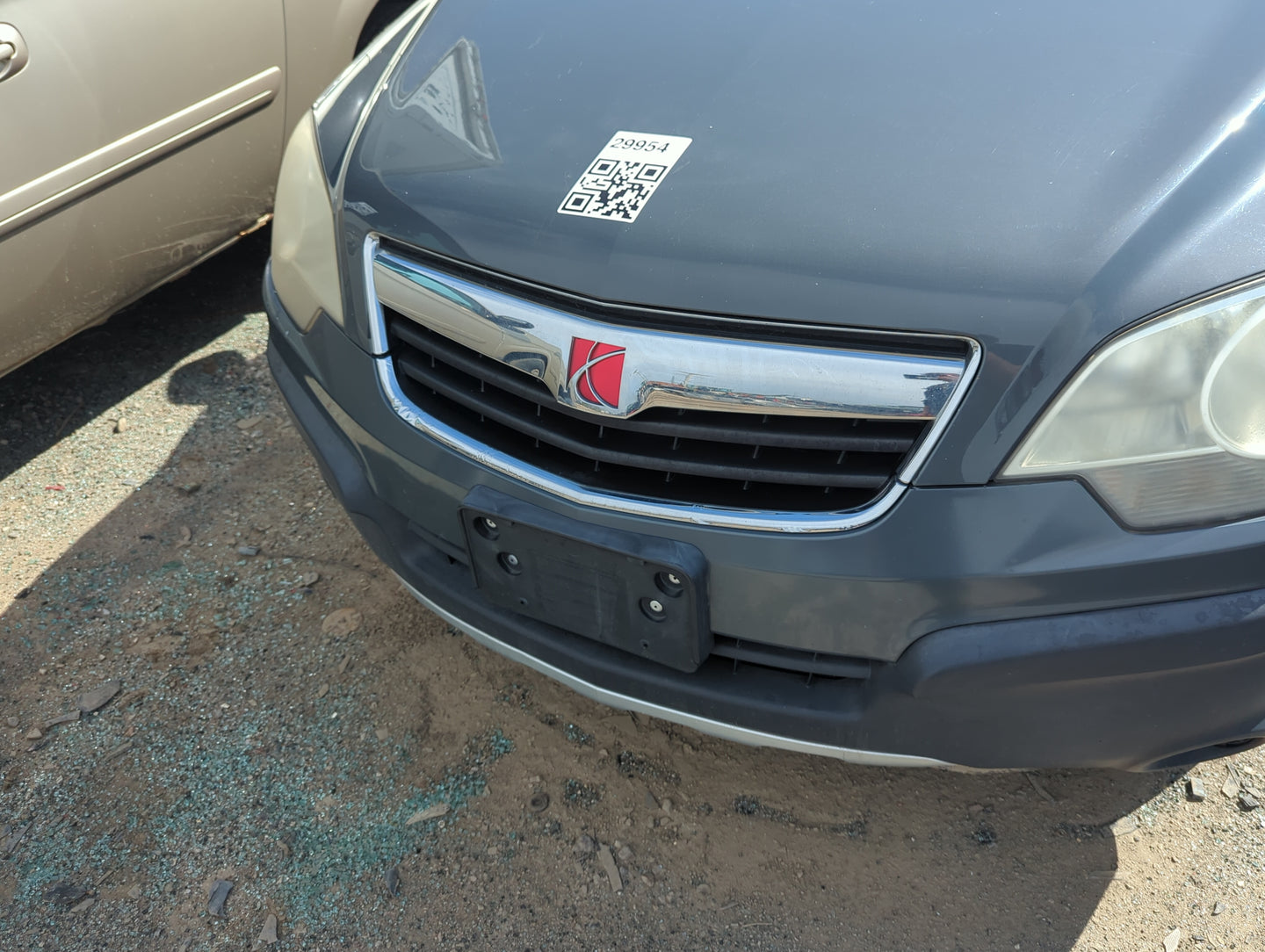 2008-2009 Saturn Vue Front Grille Bumper Not Included 5007060 - Oemusedautoparts1.com