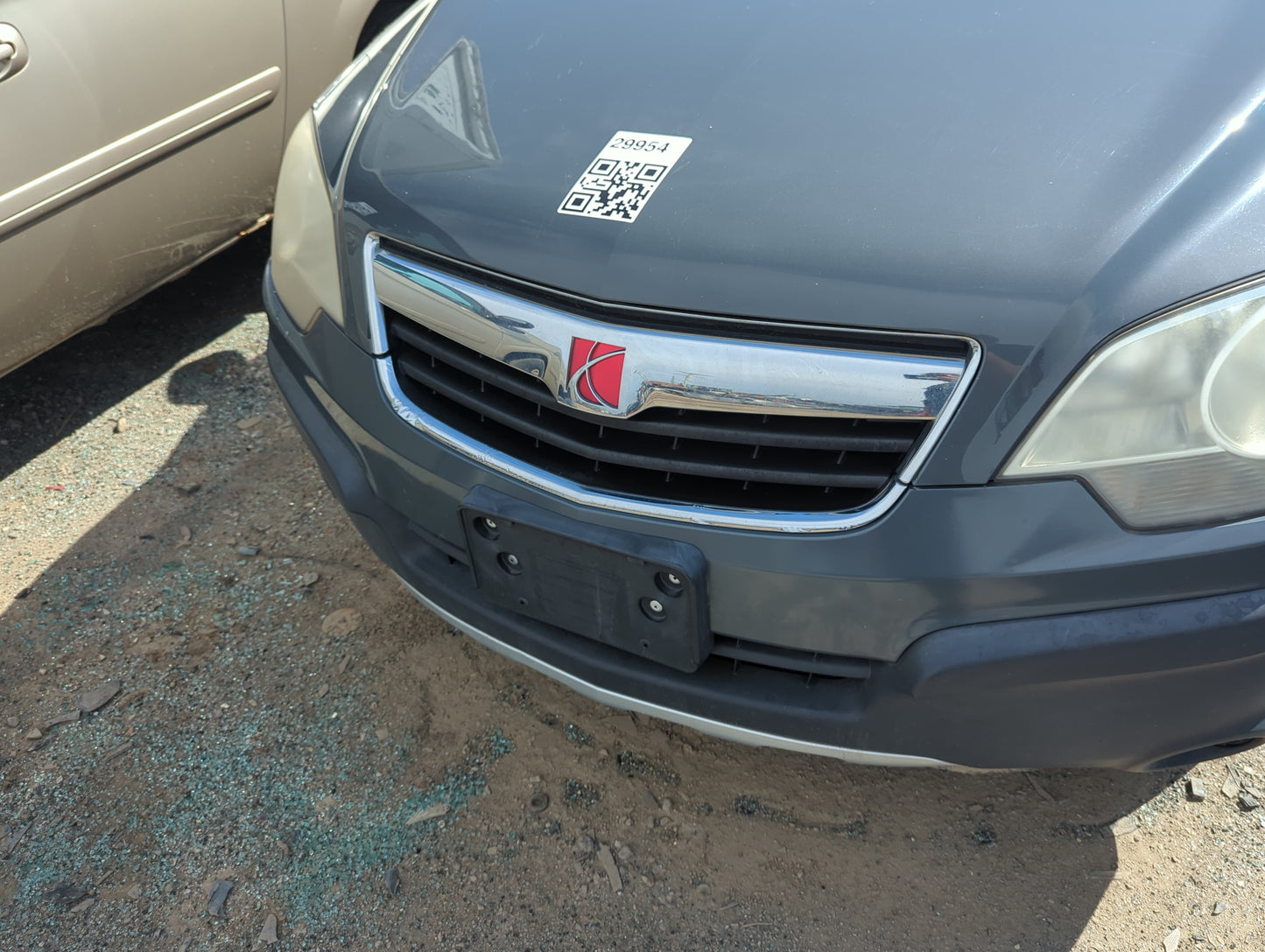 2008-2009 Saturn Vue Front Grille Bumper Not Included 5007060 - Oemusedautoparts1.com